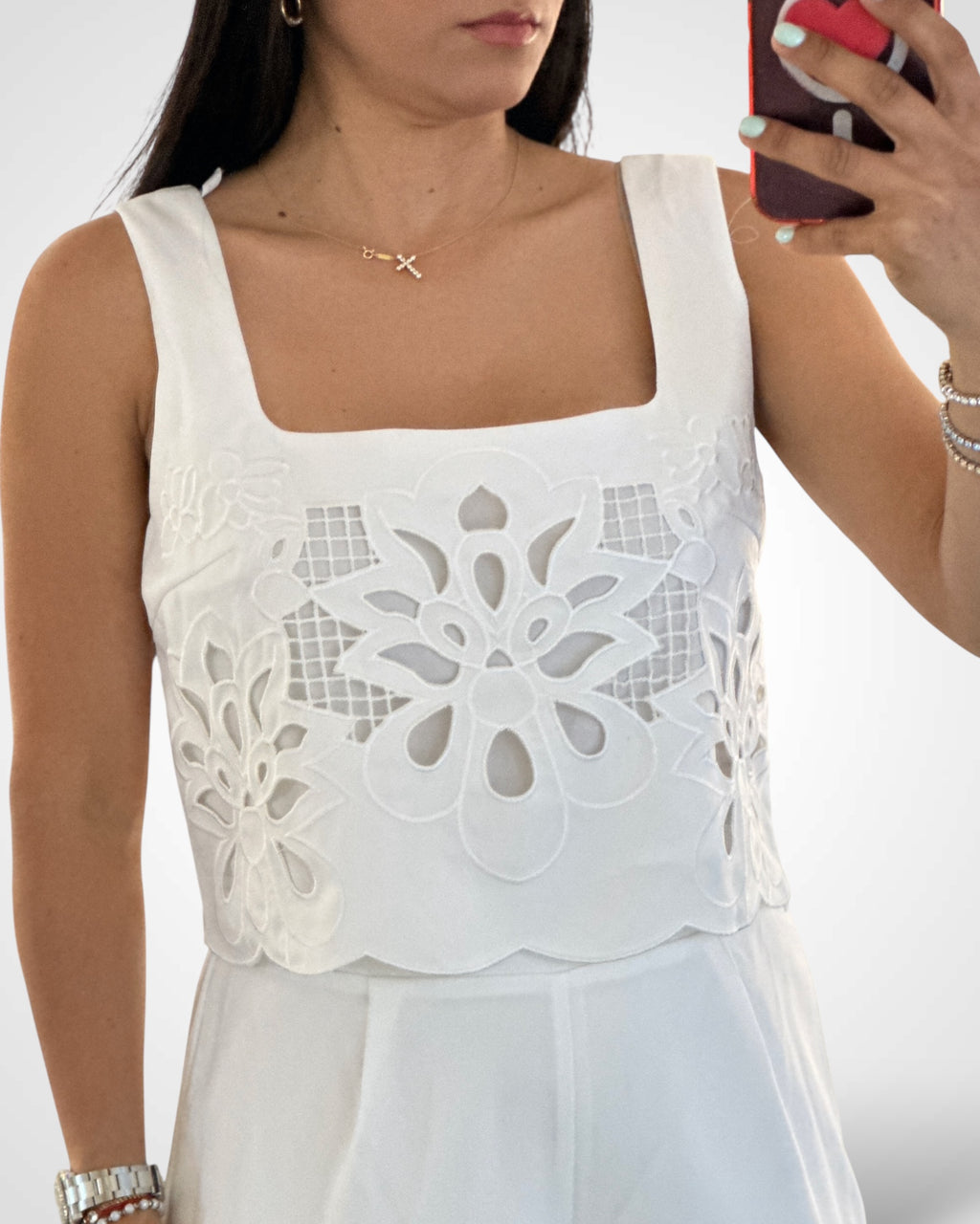 Solid Color Pants Set