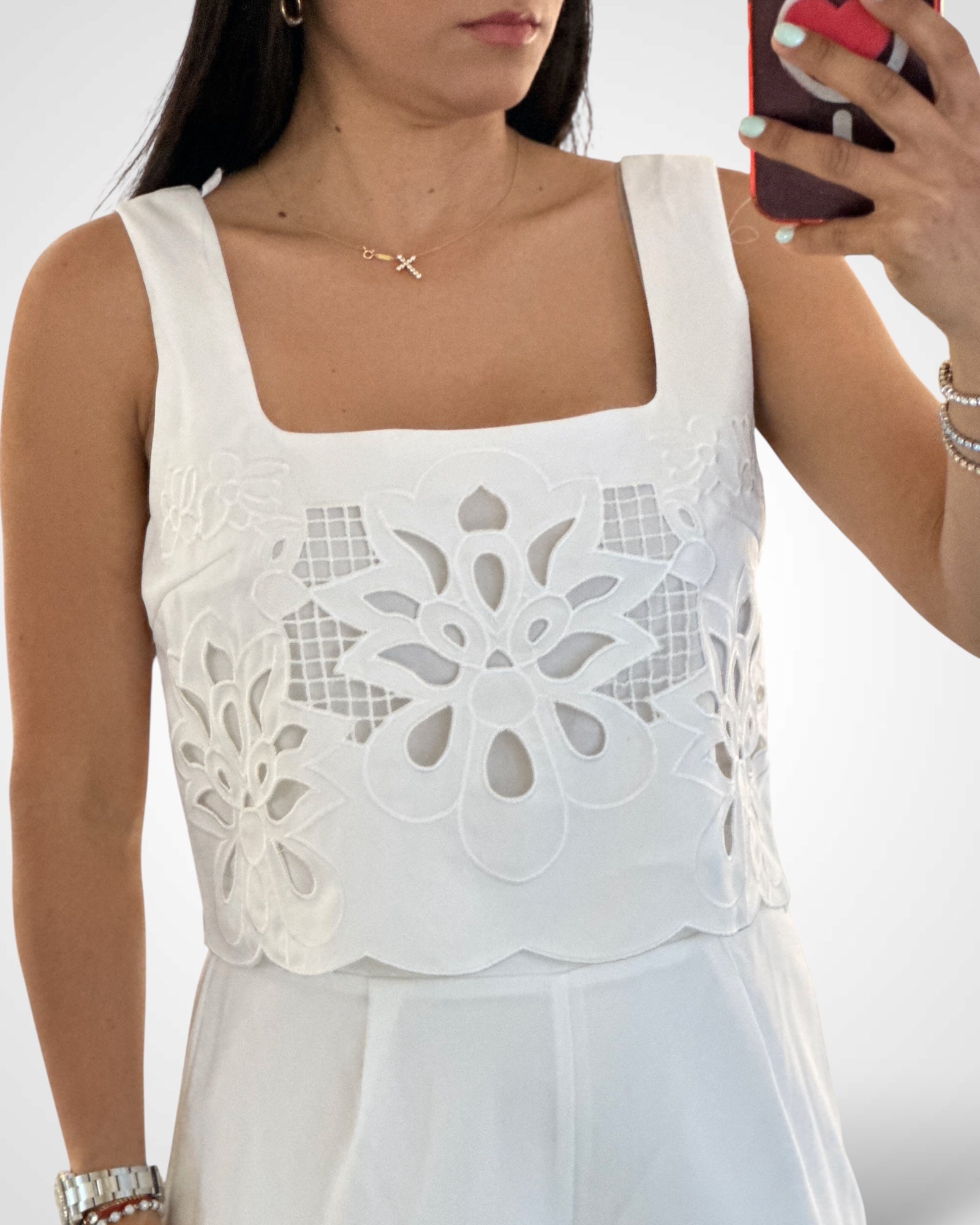 Solid Color Pants Set