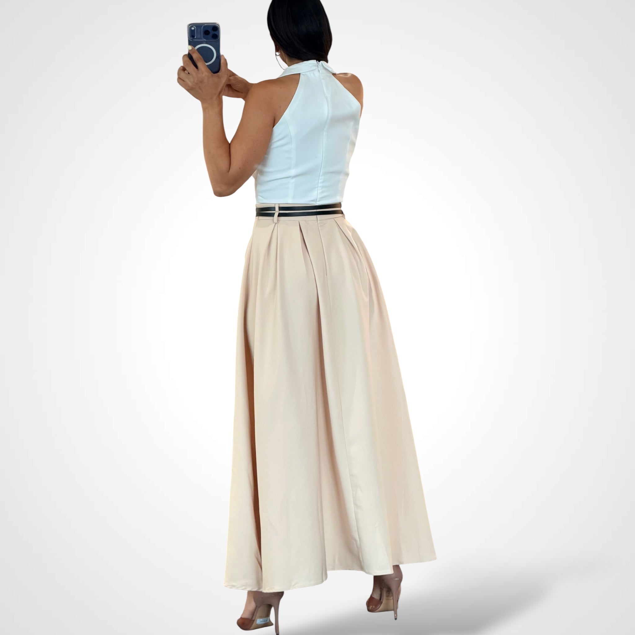 Two tone Dress-3