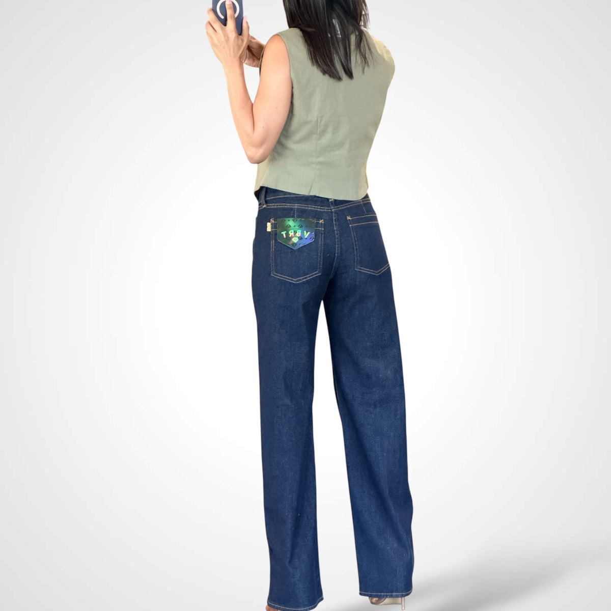 Avery Dark Denim Jeans-3