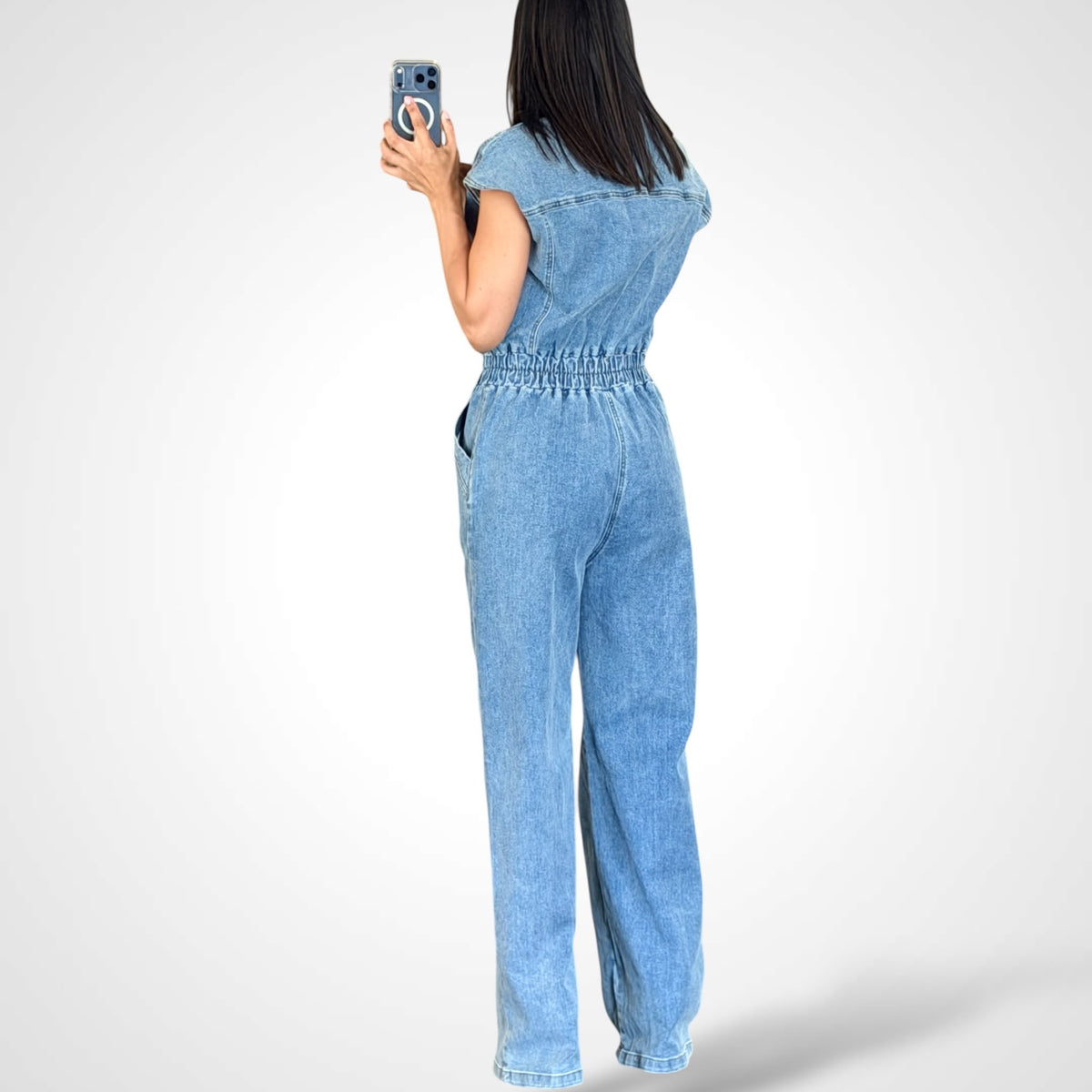Dakota Denim Jumpsuit-4