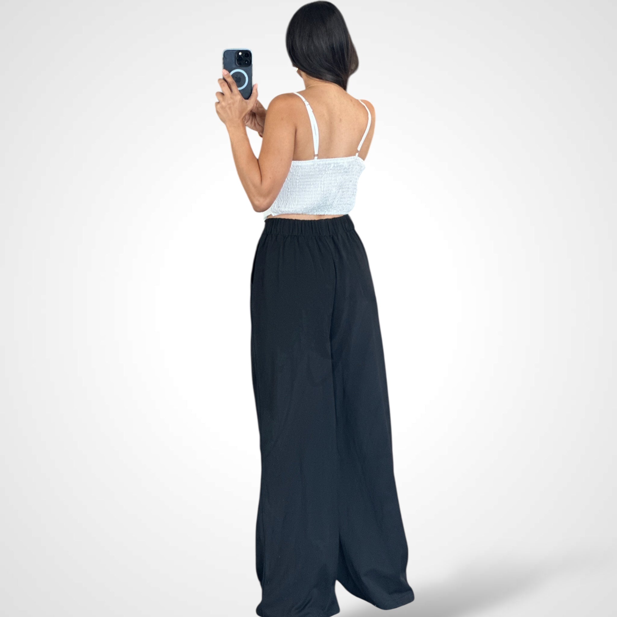 LINEN FLOWER TOP•-3