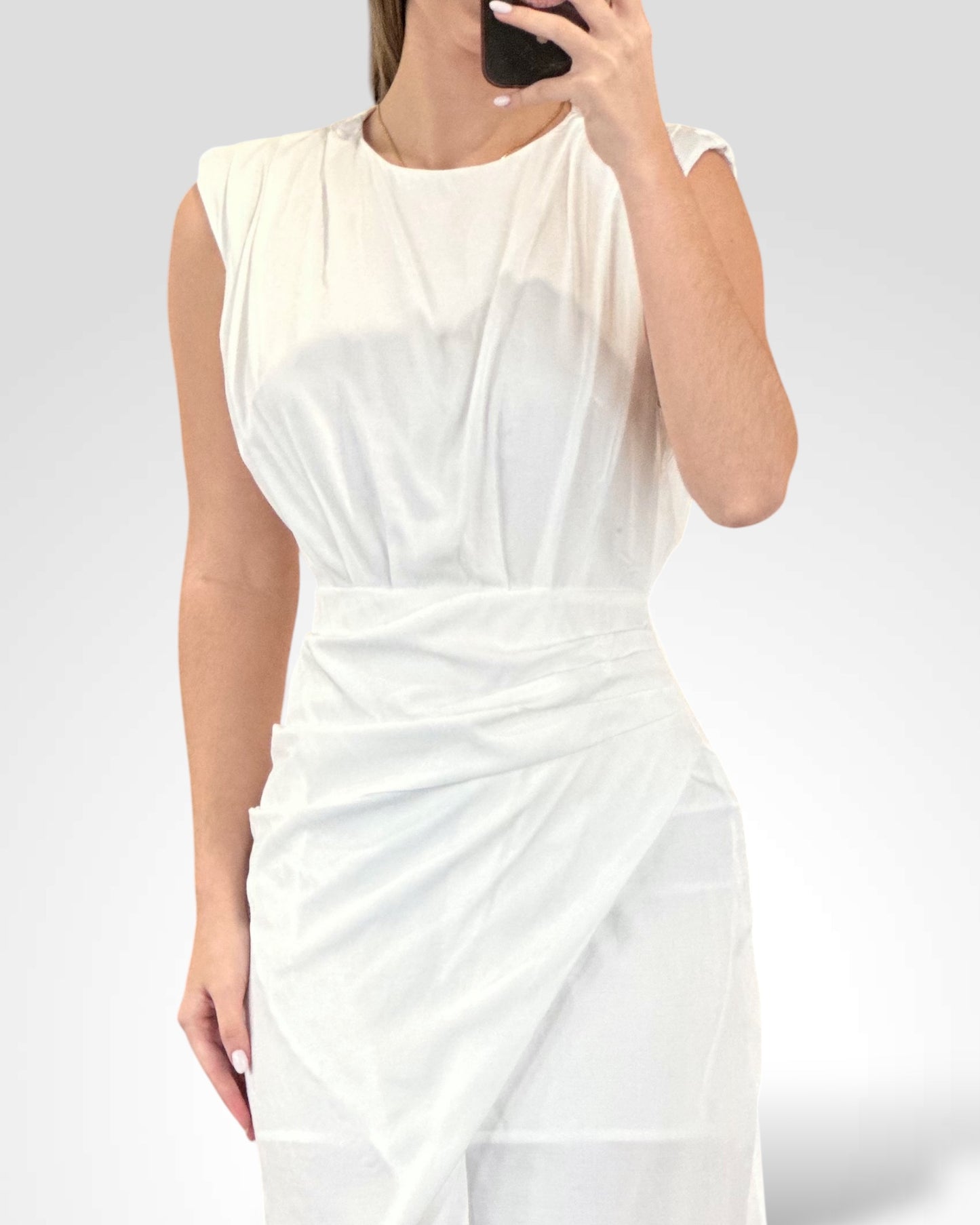 High Low Midi Dress