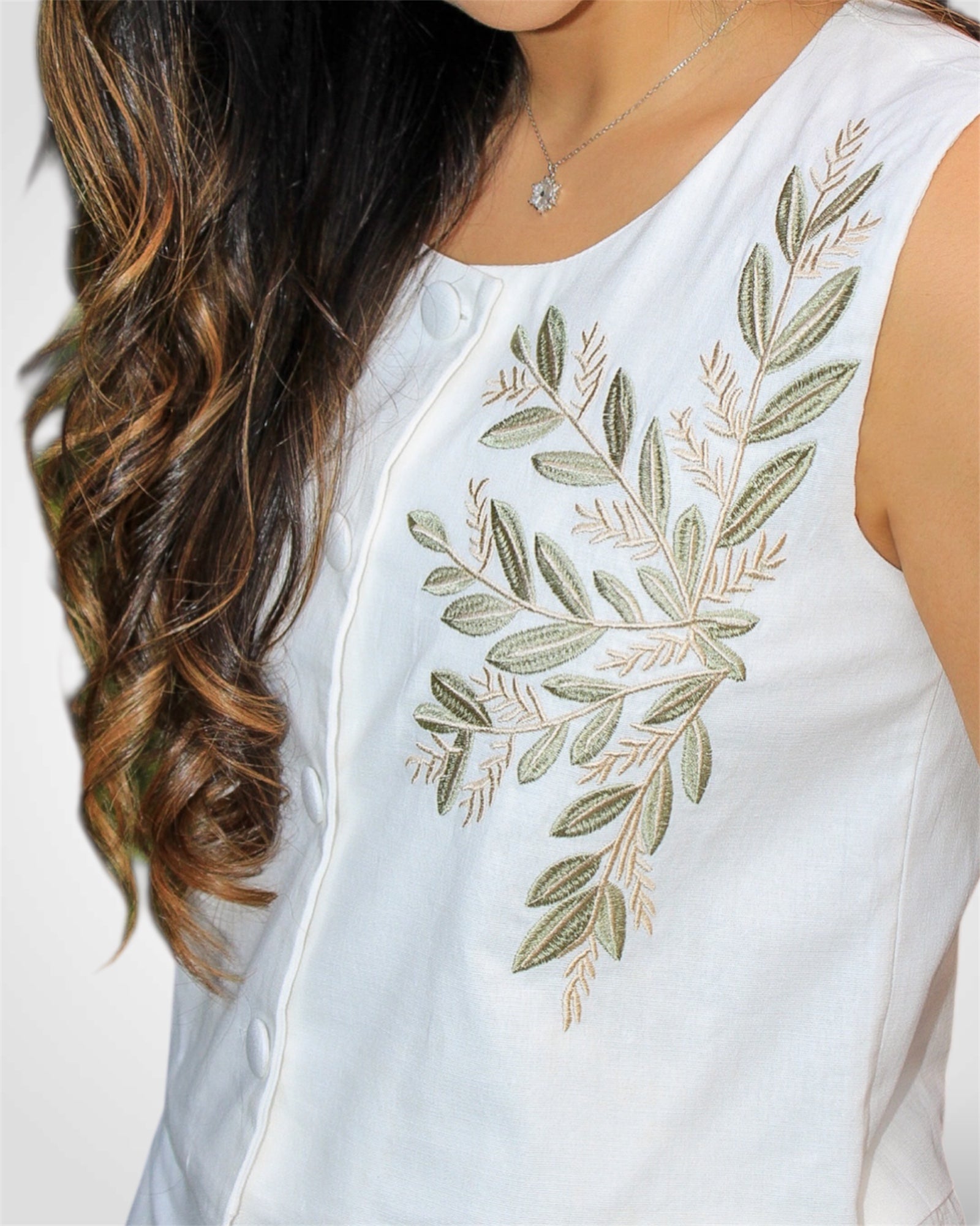 White Embroidery Set