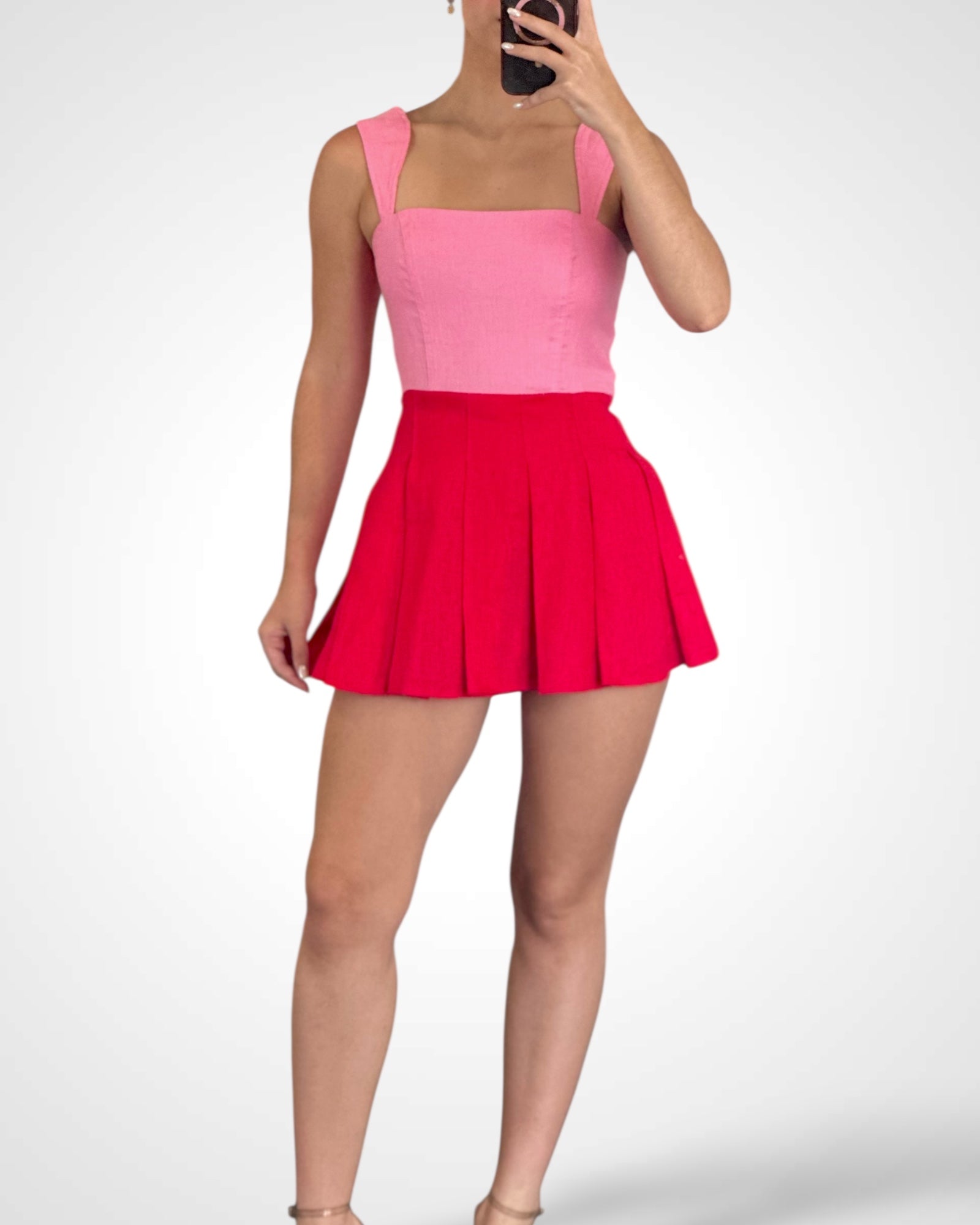Morrie Flare Romper•-2