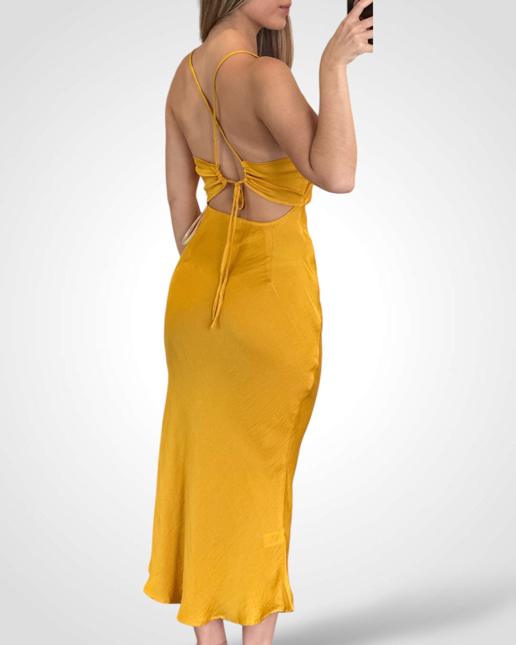 Twist Top Midi Dress