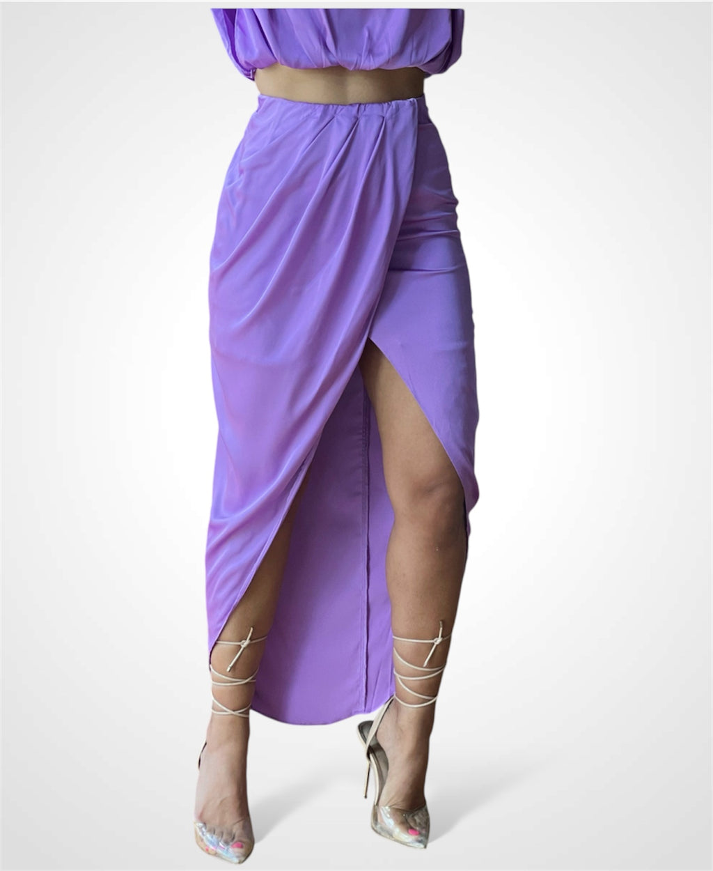Assymetric Wrap Skirt