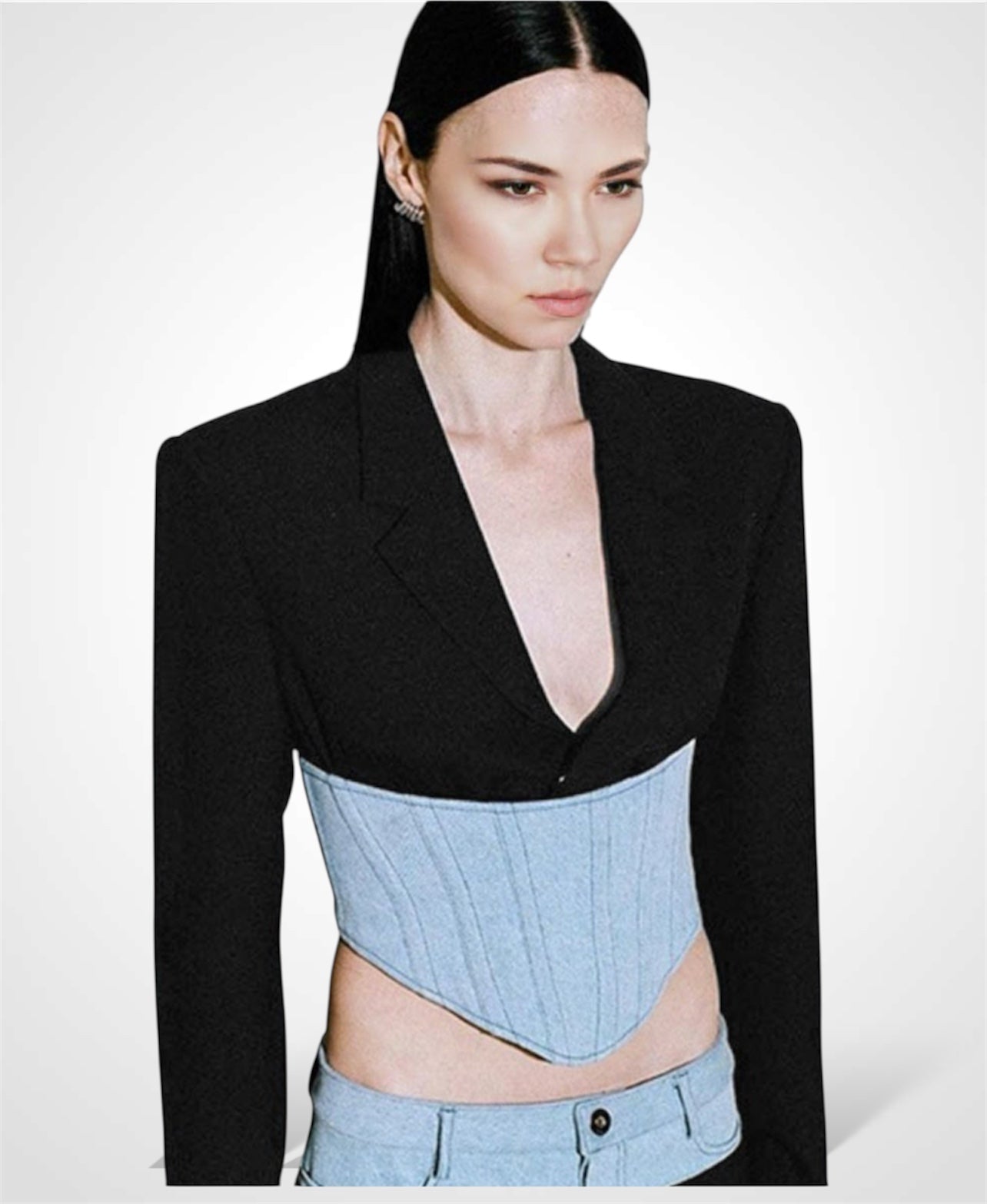 Fashion Blazer Shirt Top