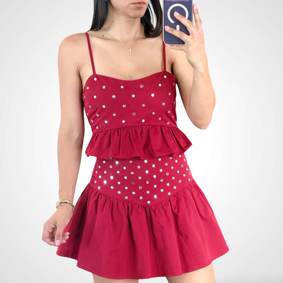 Bordeaux Charm Set-2
