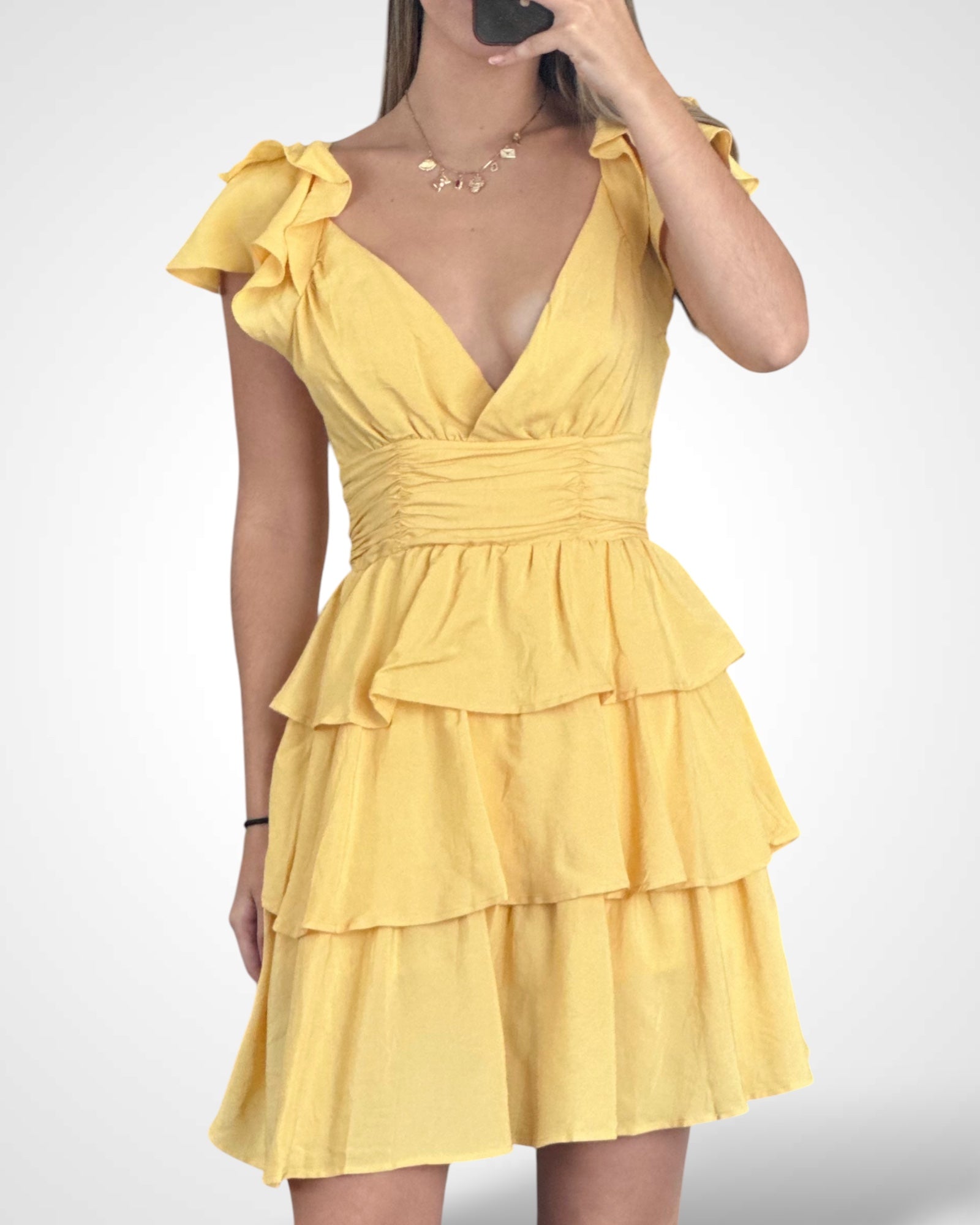 Tier Layers Short Dress