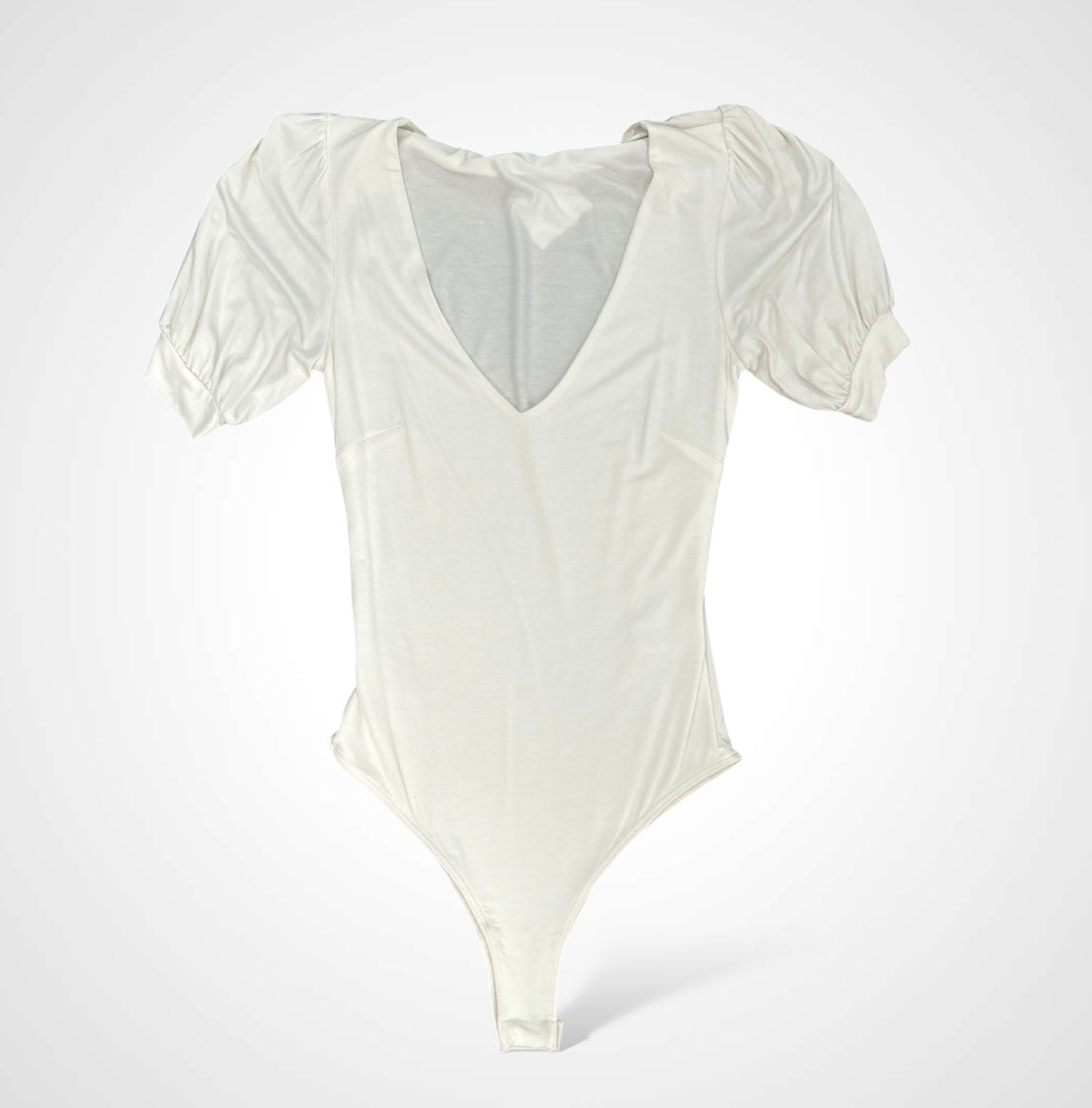 BLUE BLUSH WHITE BODY SUIT