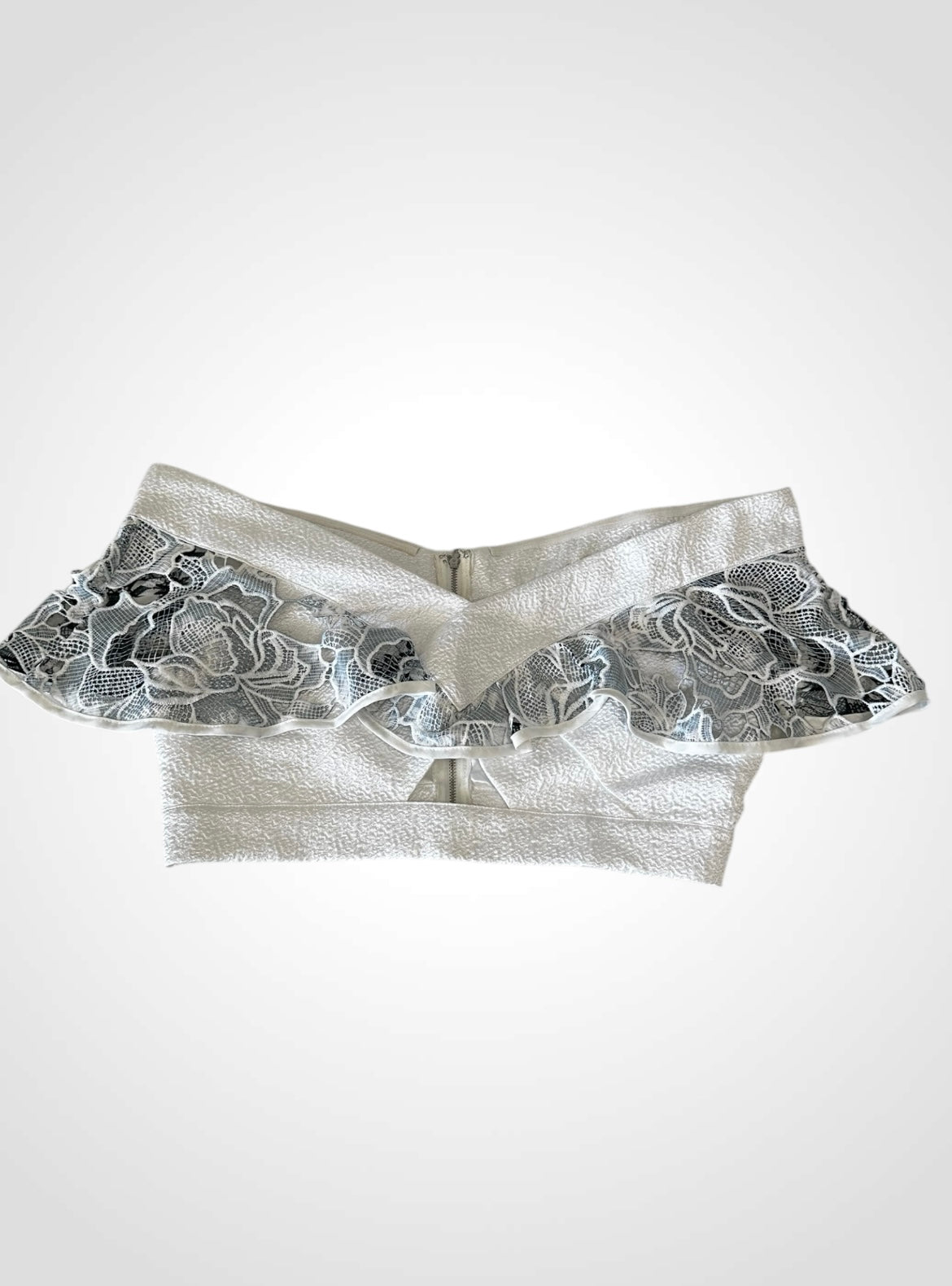Embroidered Crop Top