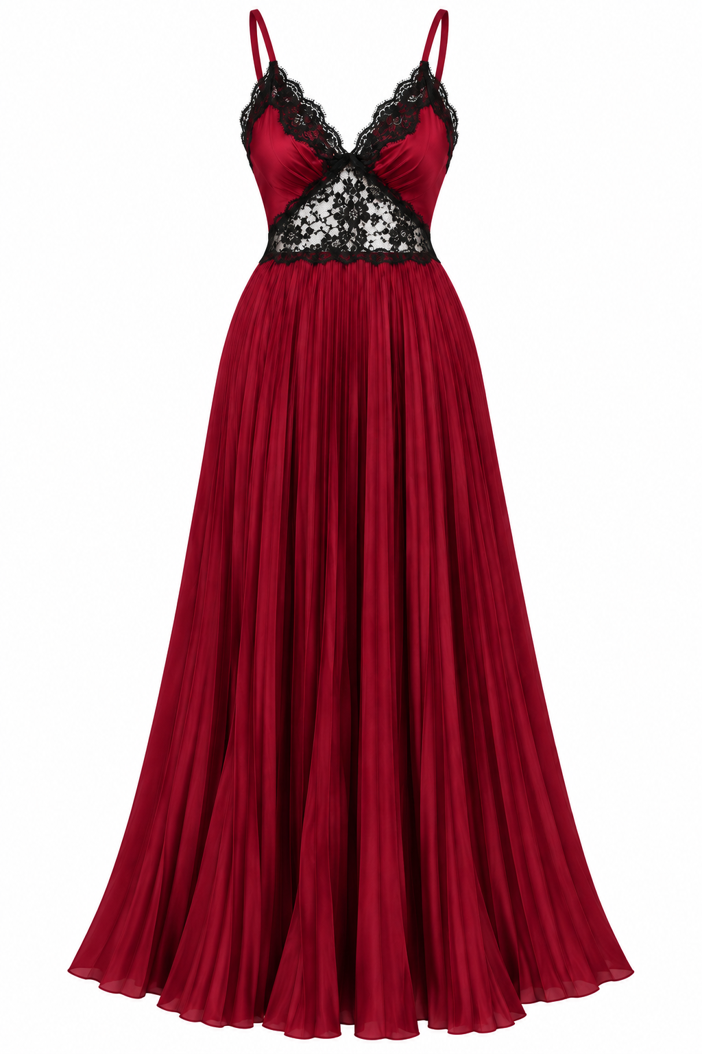 Scarlet Burgundy Maxi Dress-4
