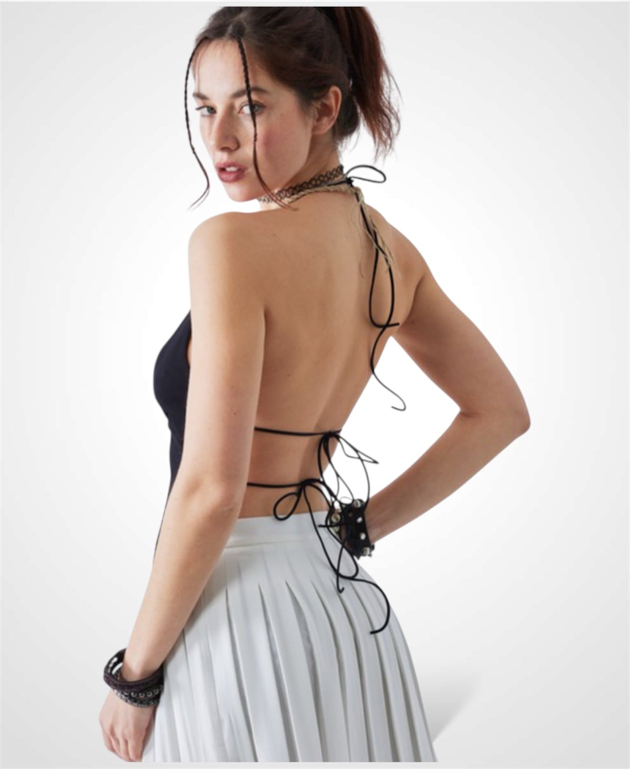 Butterfly Halter Top•-2