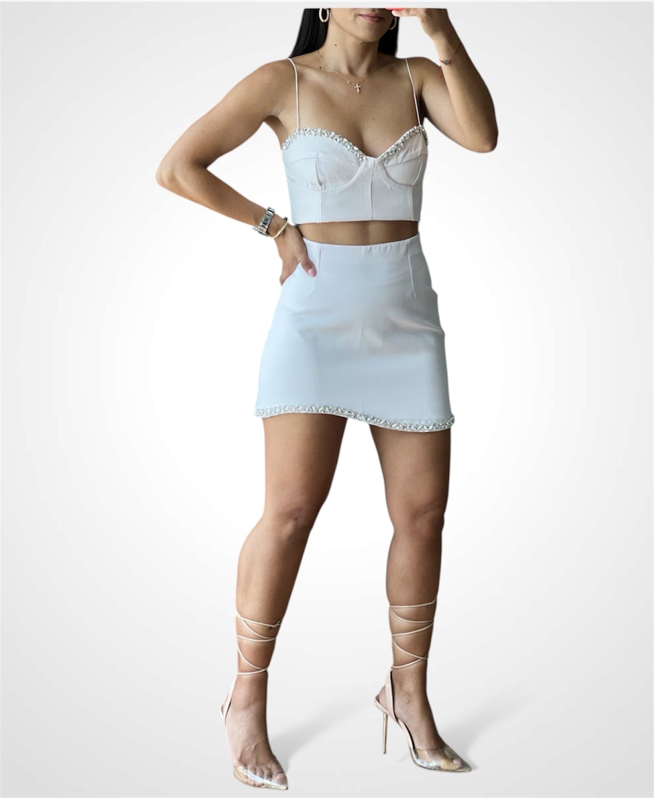 Baby Pink Skirt•-2