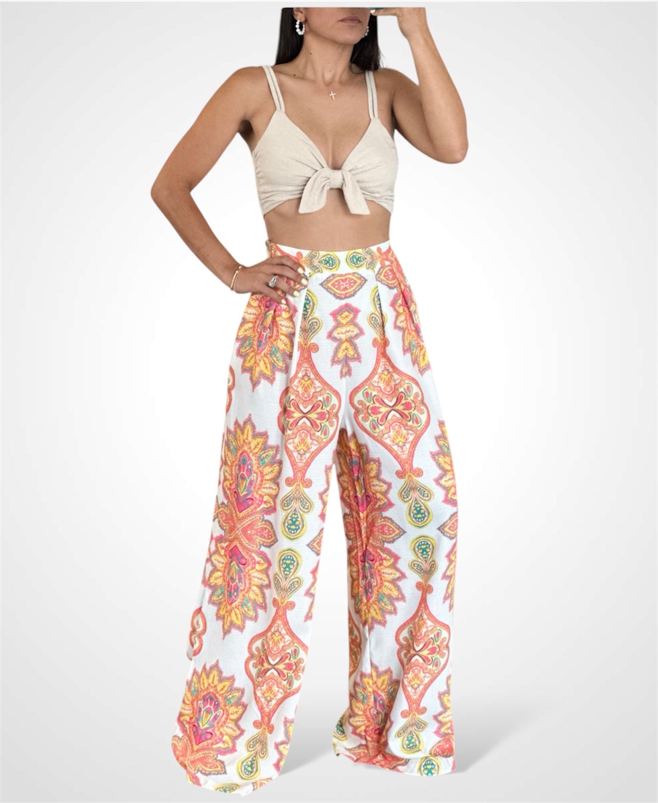 Printed Woven Pants