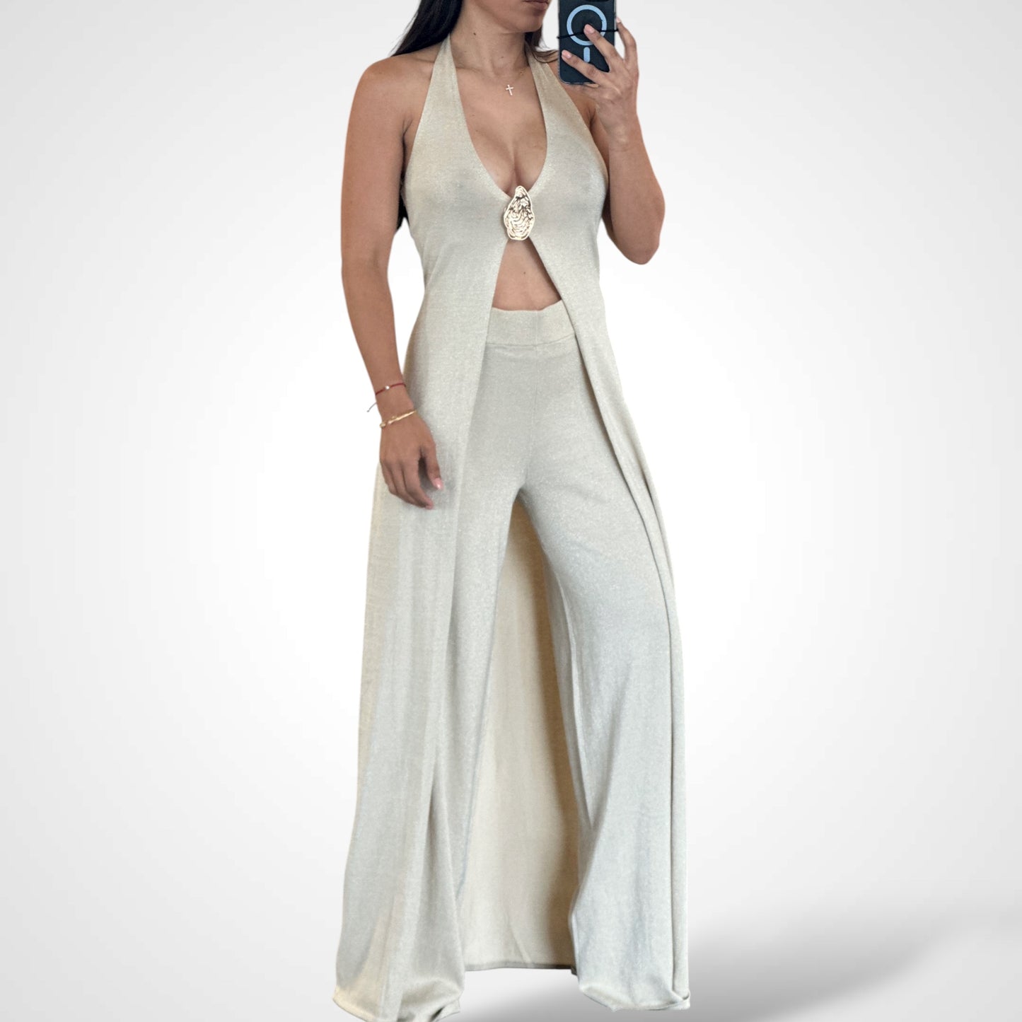 CHAMPAGNE SPARKLY SET