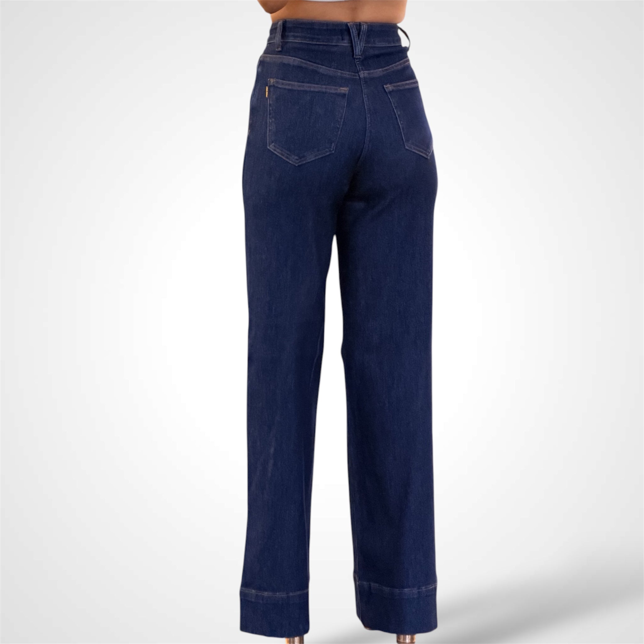 HIGH RISE WIDE LEG JEANS-2