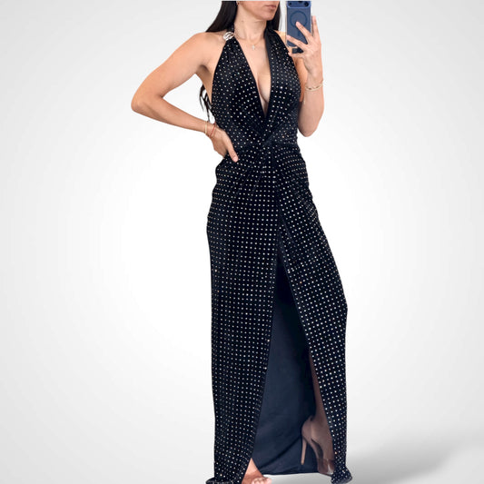 BLACK ANAYA  MAXI DRESS