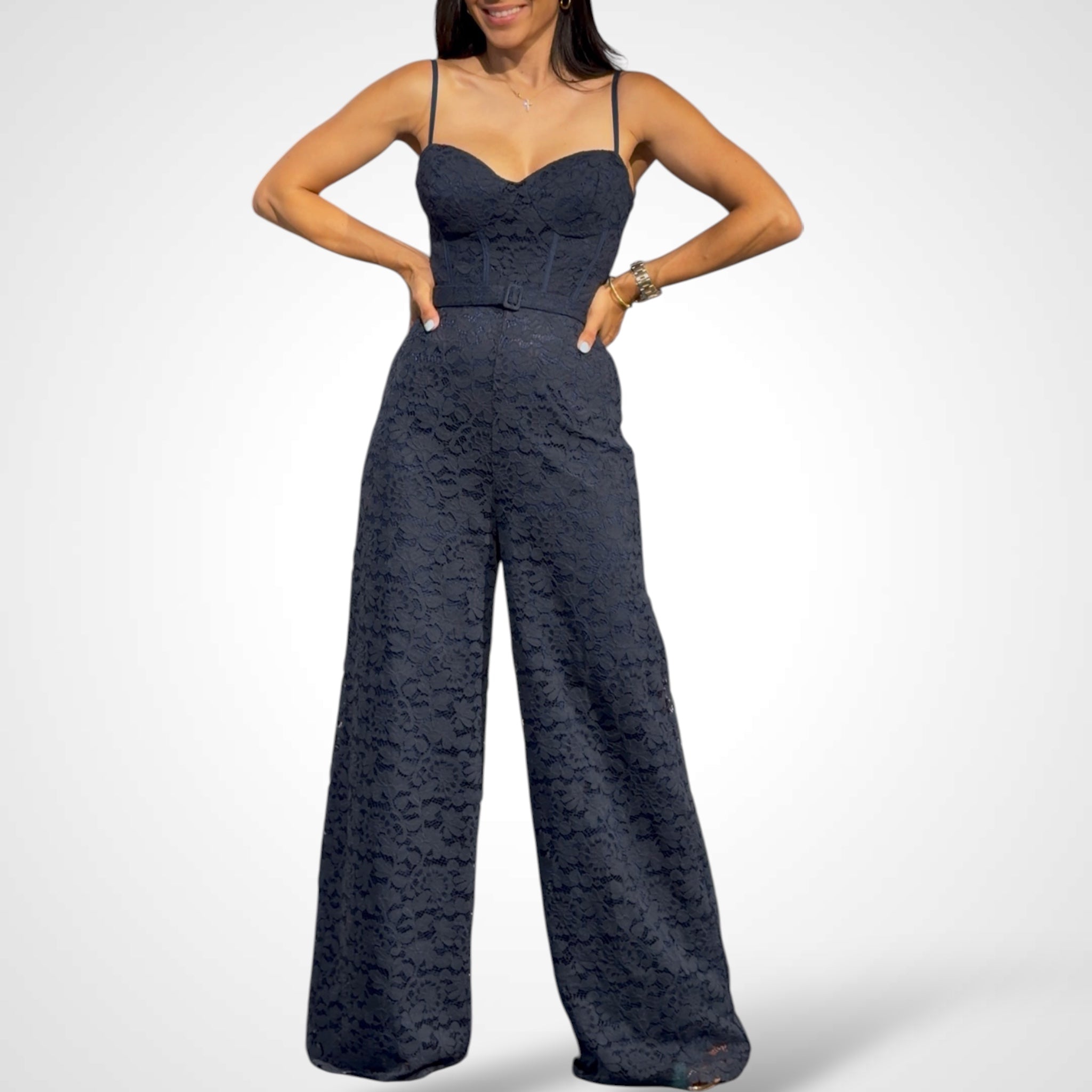 Lace Jumpsuit•