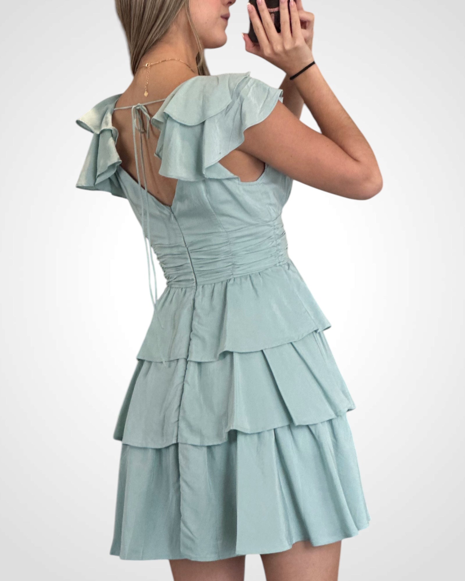 Tier Layers Short Dress•-2