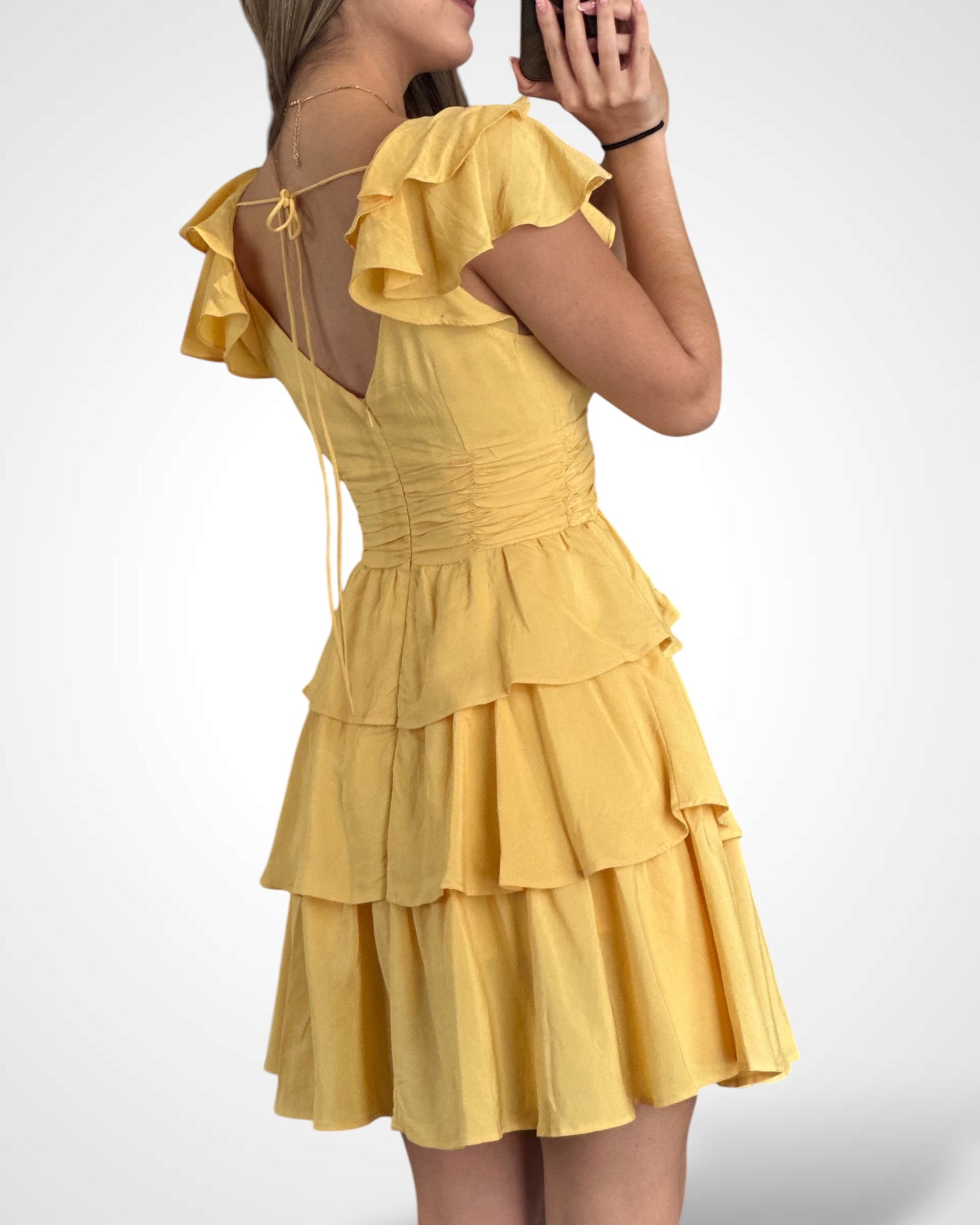 Tier Layers Short Dress•-3