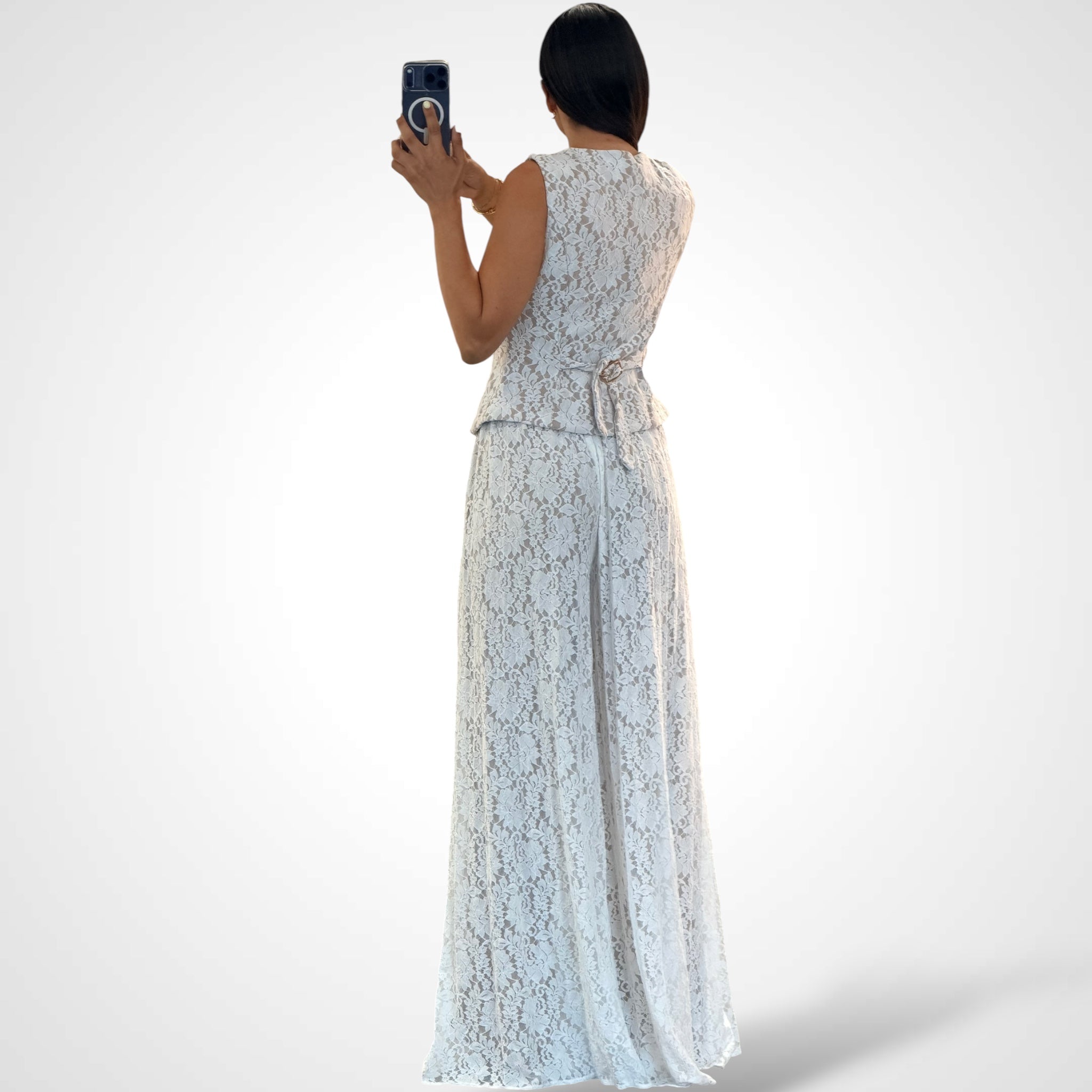 Lace and White Set-3