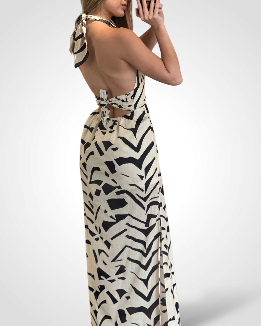 SJQ - NEPAL HALTER DRESS