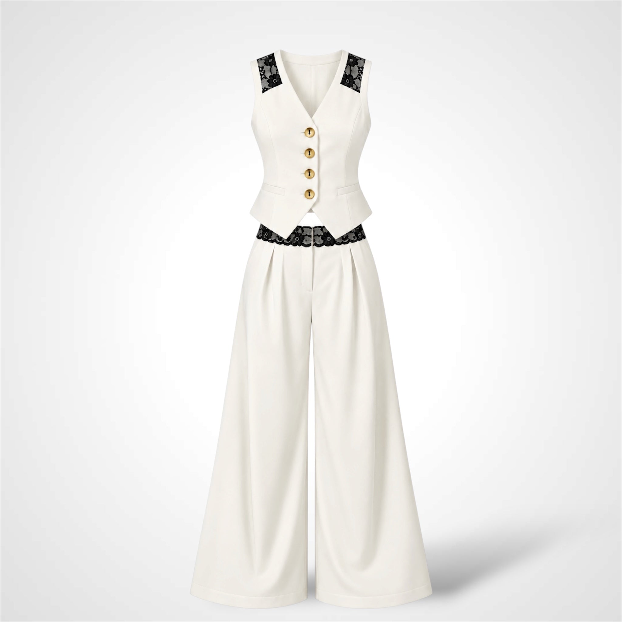 Amalfi Tailored White Set-4