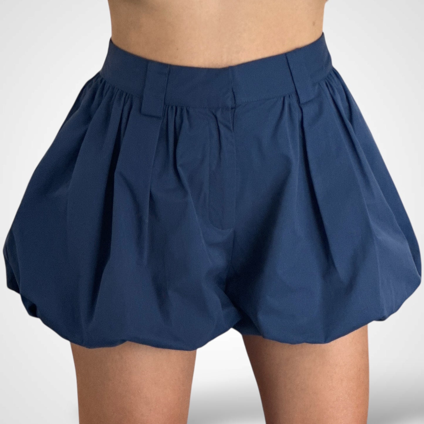BUBBLE HEM SHORTS