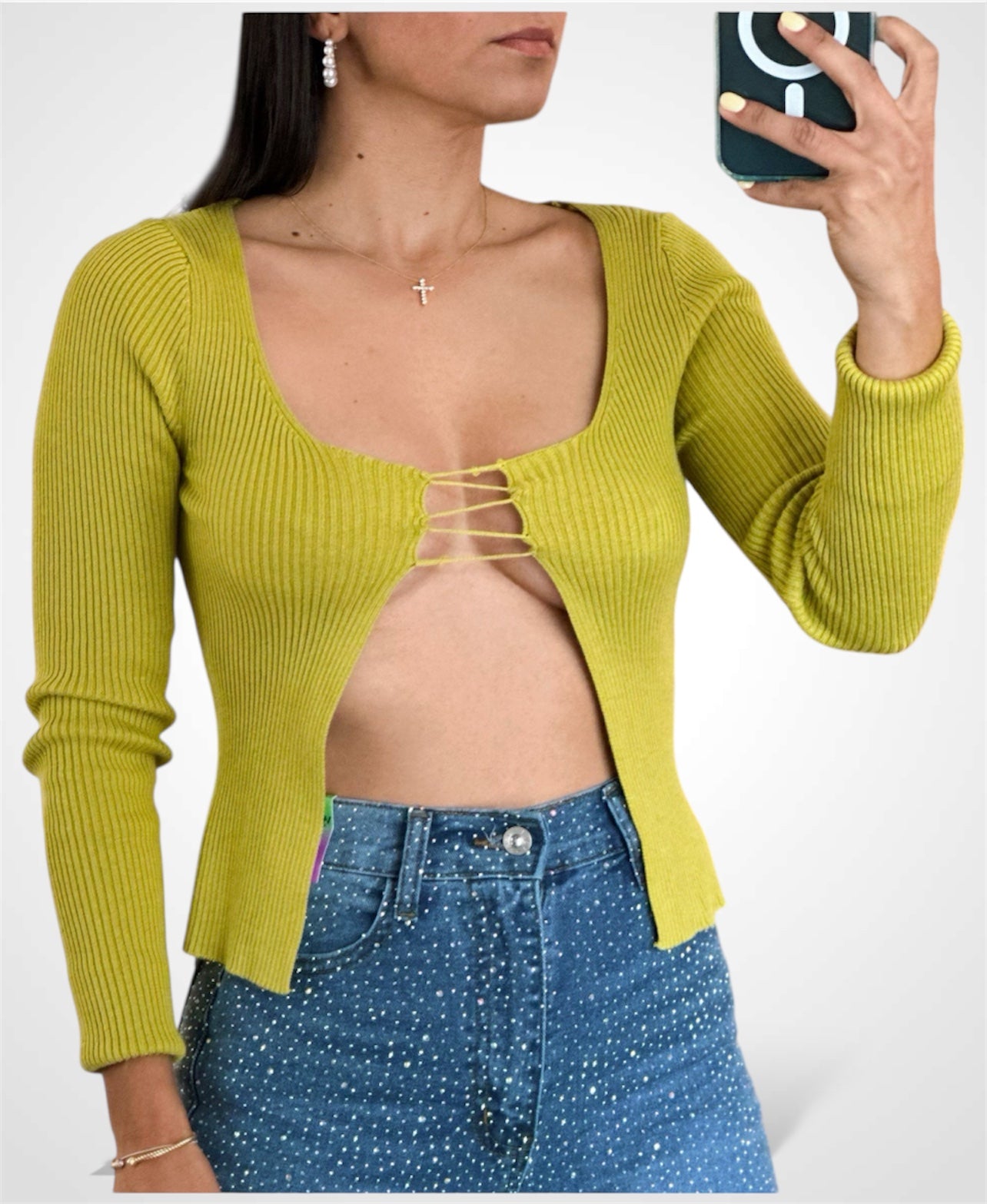 Olive Pretty Top•-1