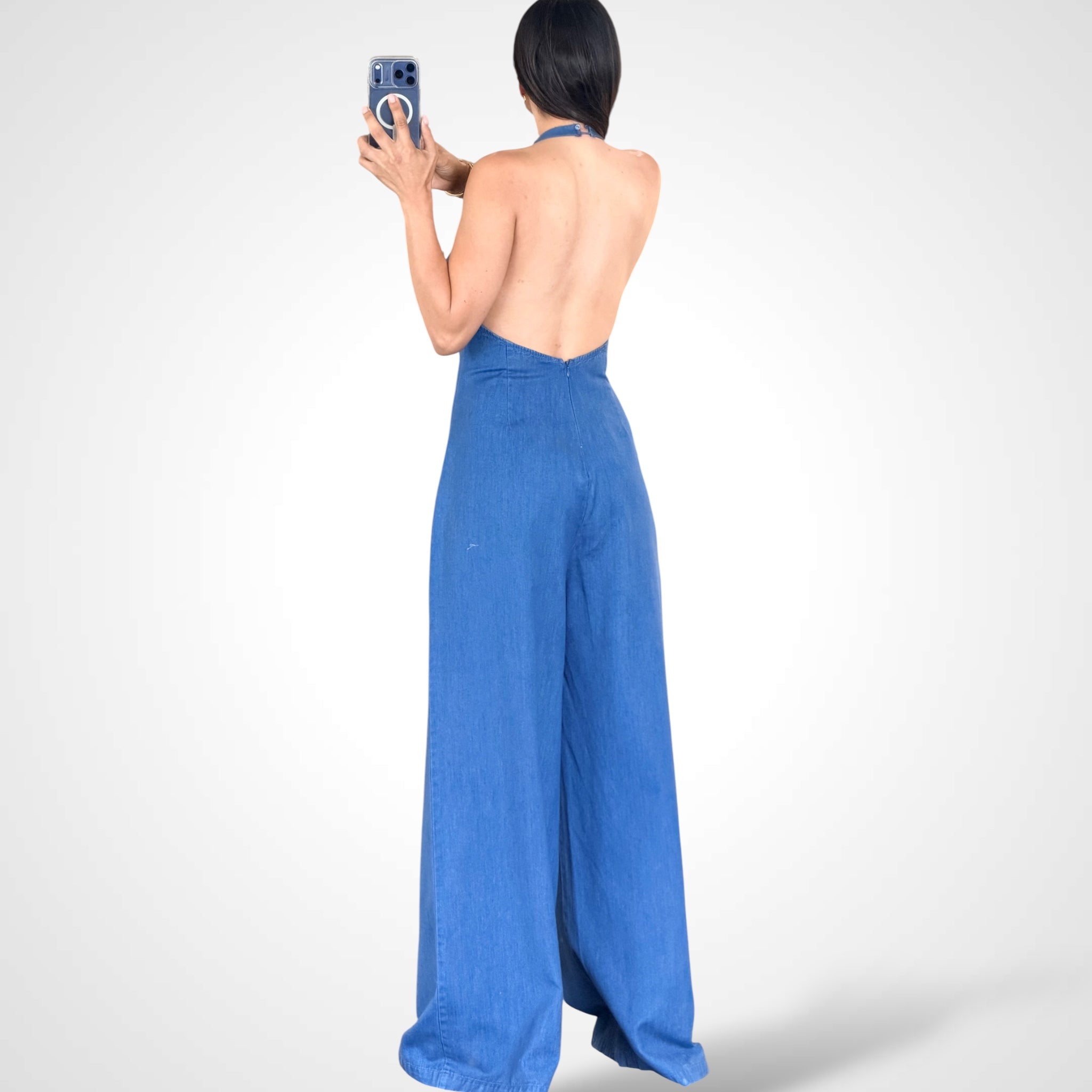 HALTER DENIM JUMPSUIT-3