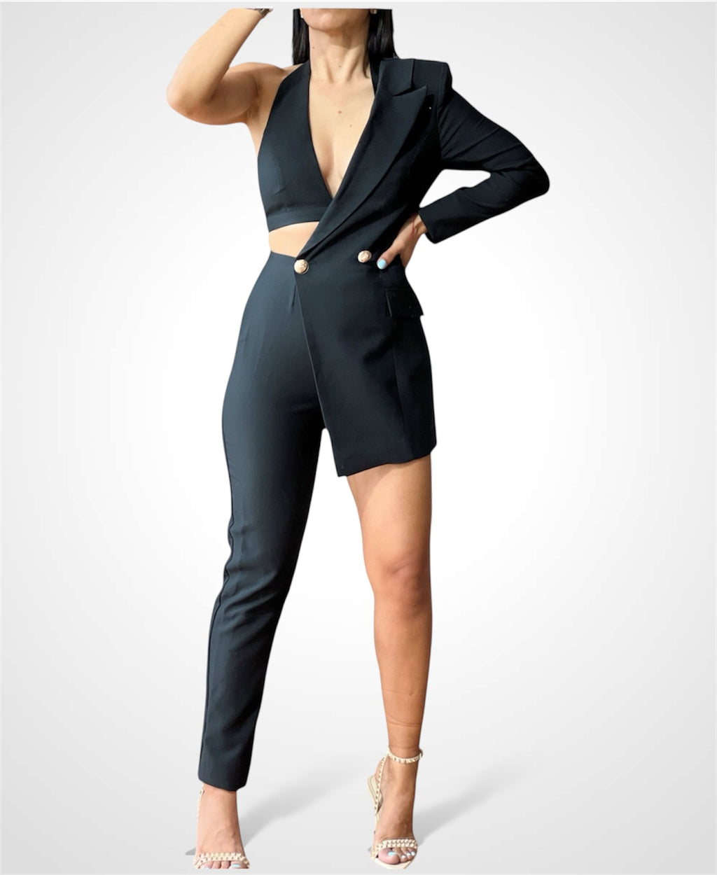 Black Jumpsuit / Romper