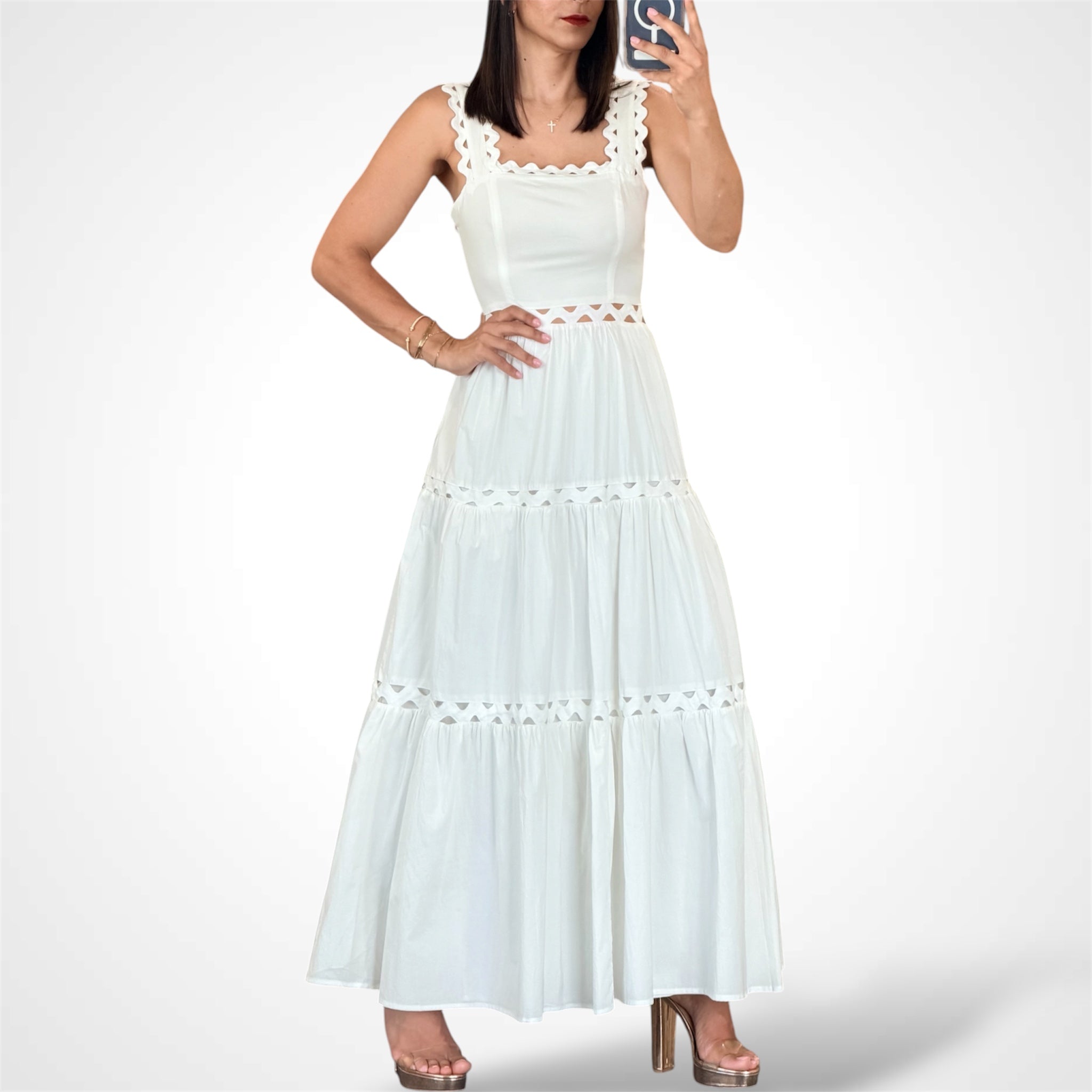 Poplin Maxi Dress-1