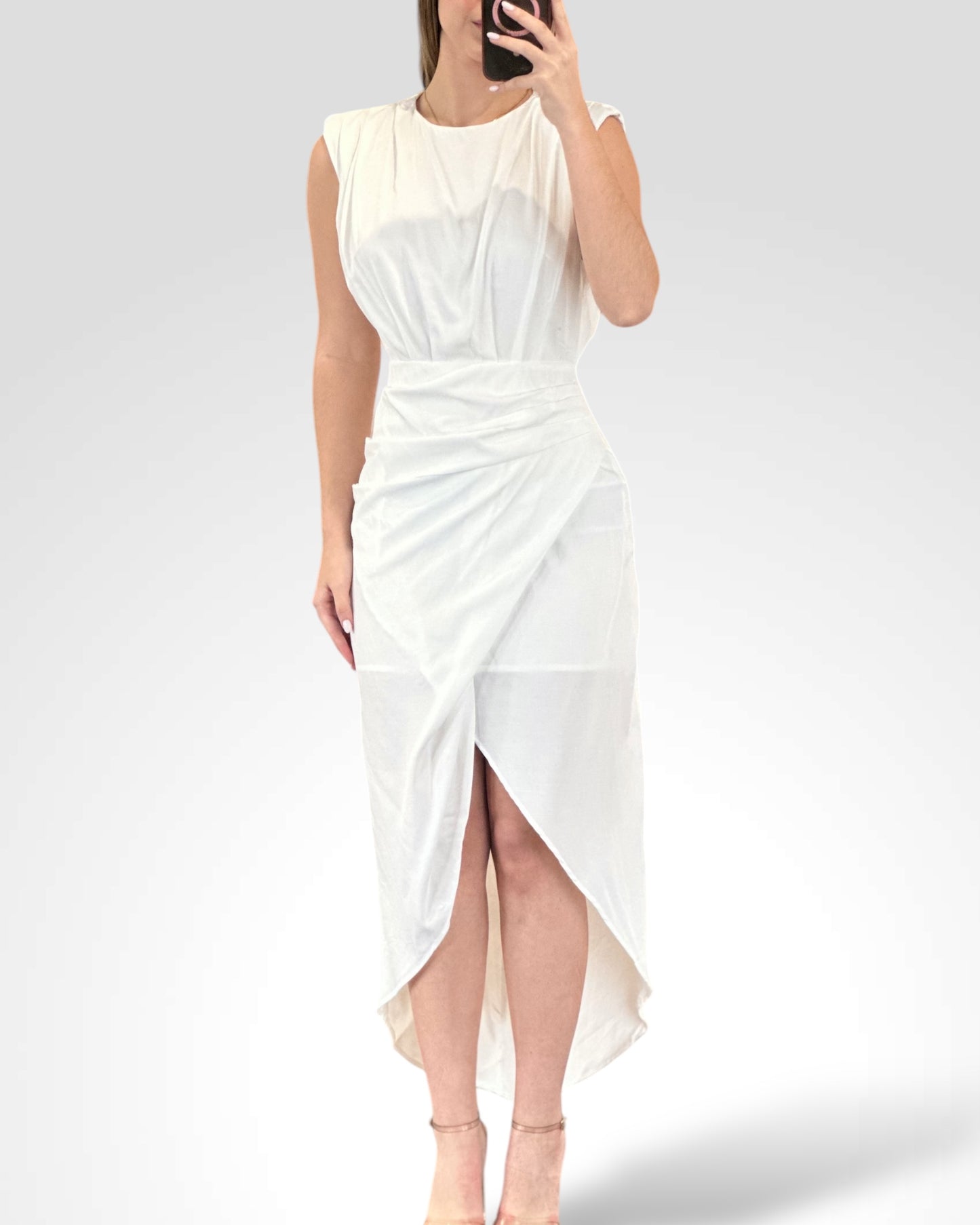 High Low Midi Dress