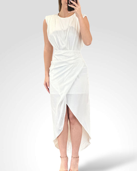 High Low Midi Dress