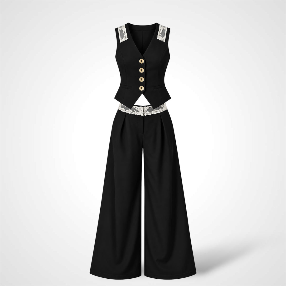 Amalfi Tailored Black Set-5