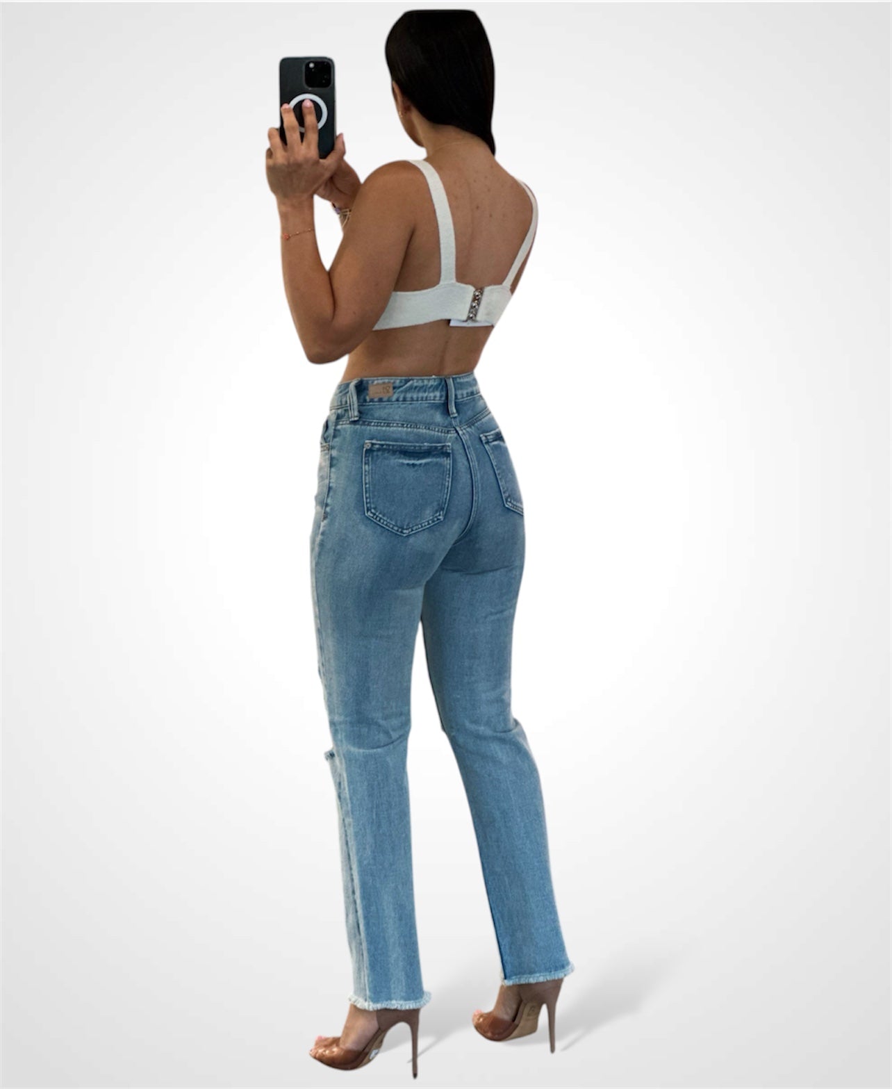 Médium Light Denim Jeans•-3