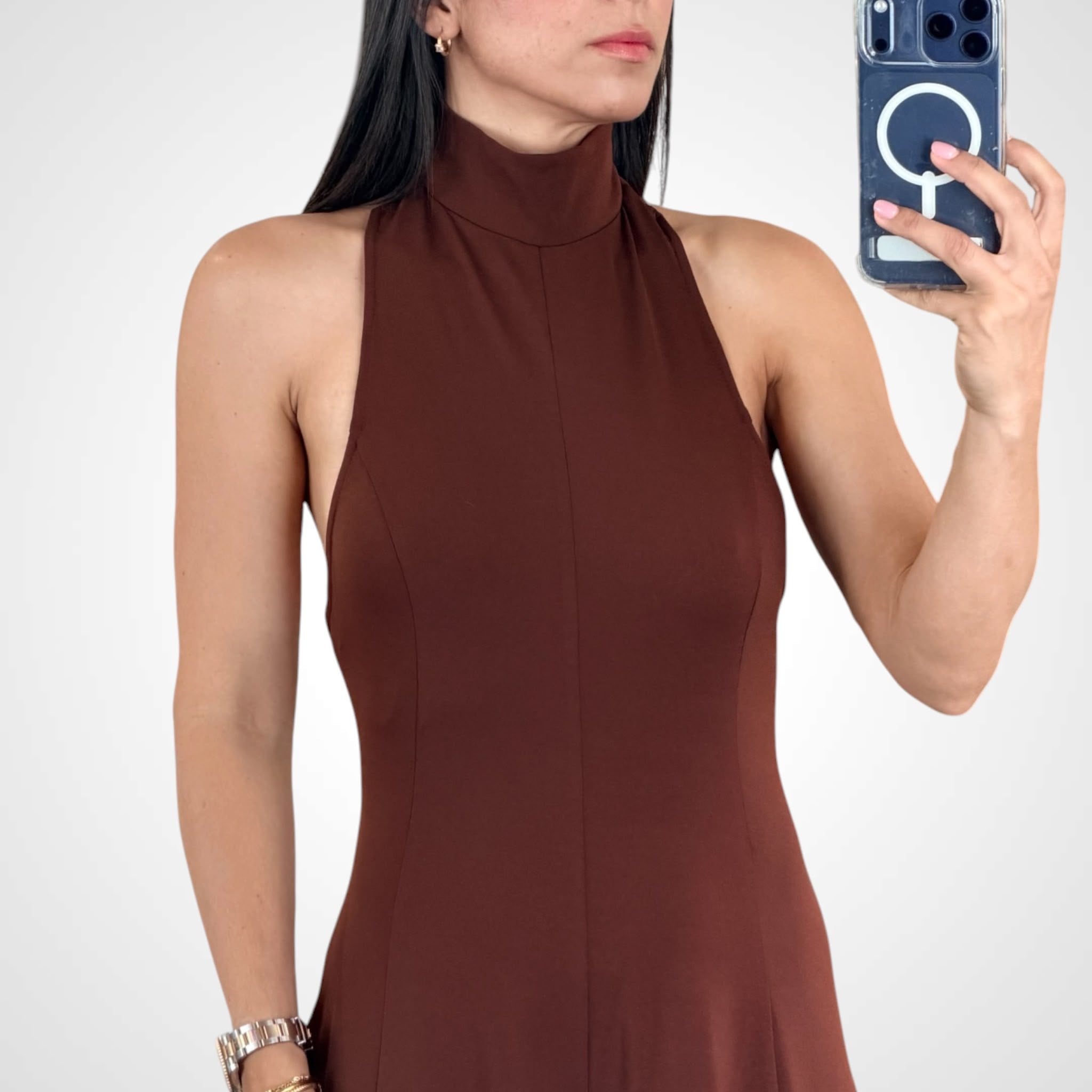 SLEEVELESS HALTER NECK JUMPSUIT-3