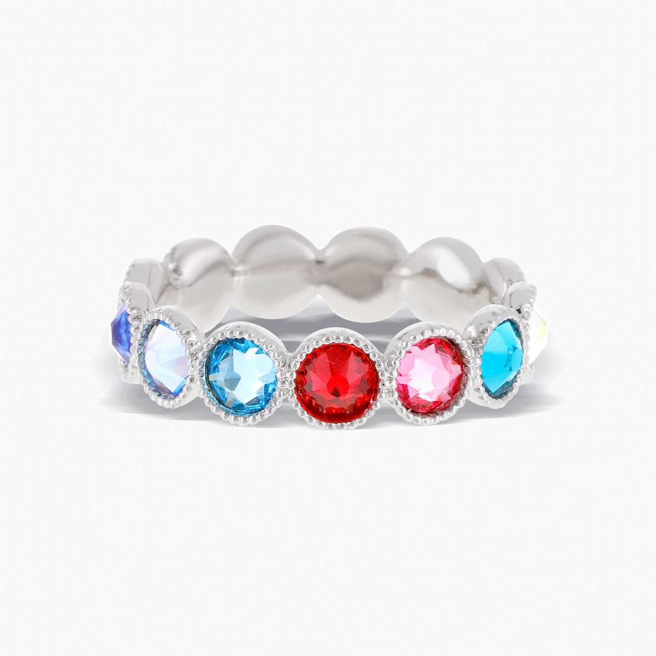 Promise of Love - Eternity Ring - in Multi Colors