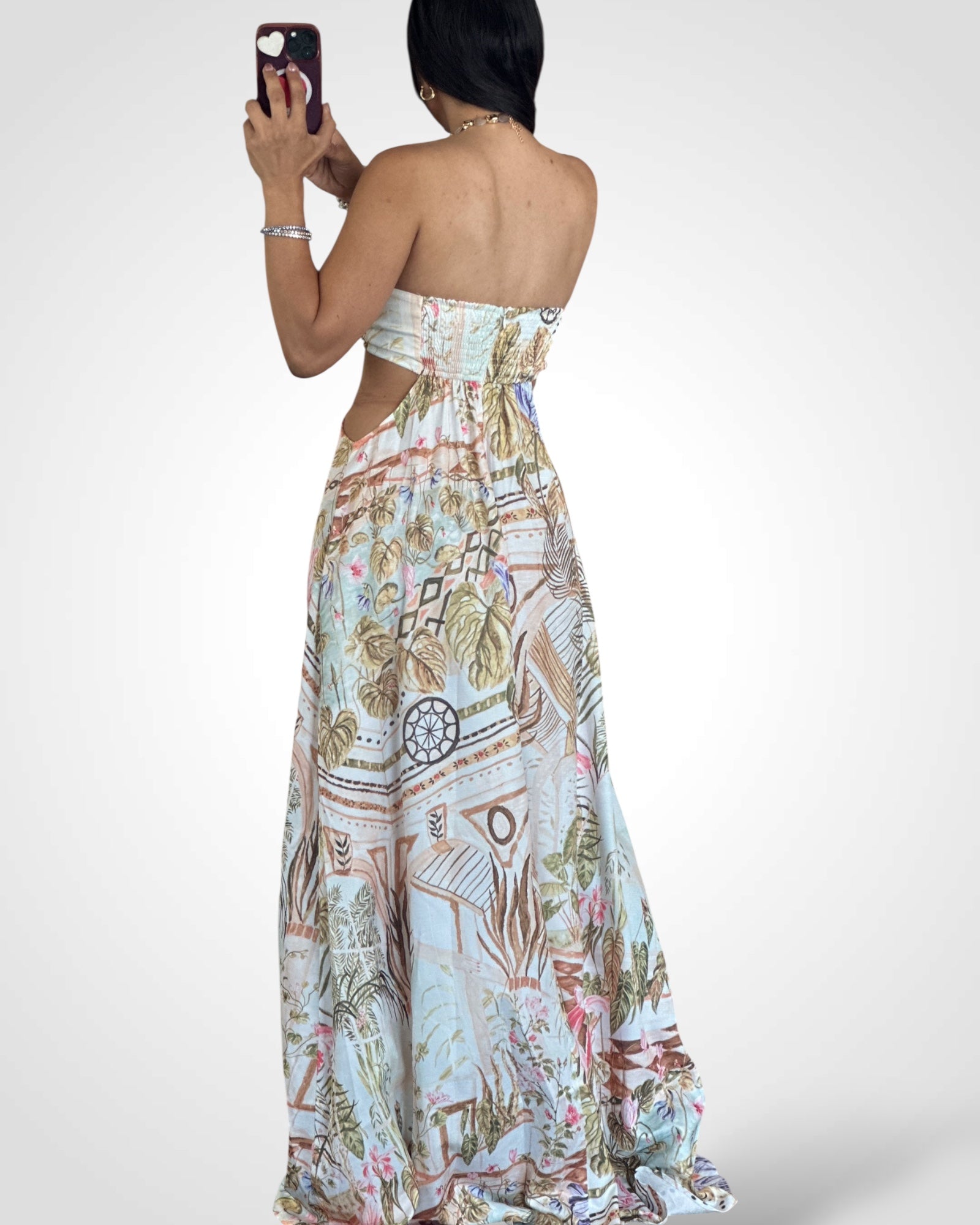 MULTI COLOR MAXI DRESS-3