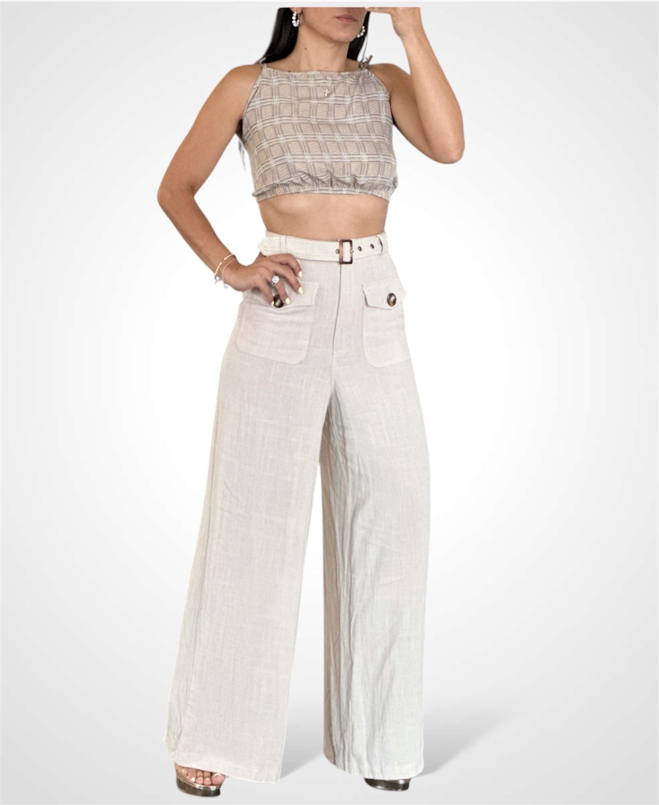 Wide Linen Pants