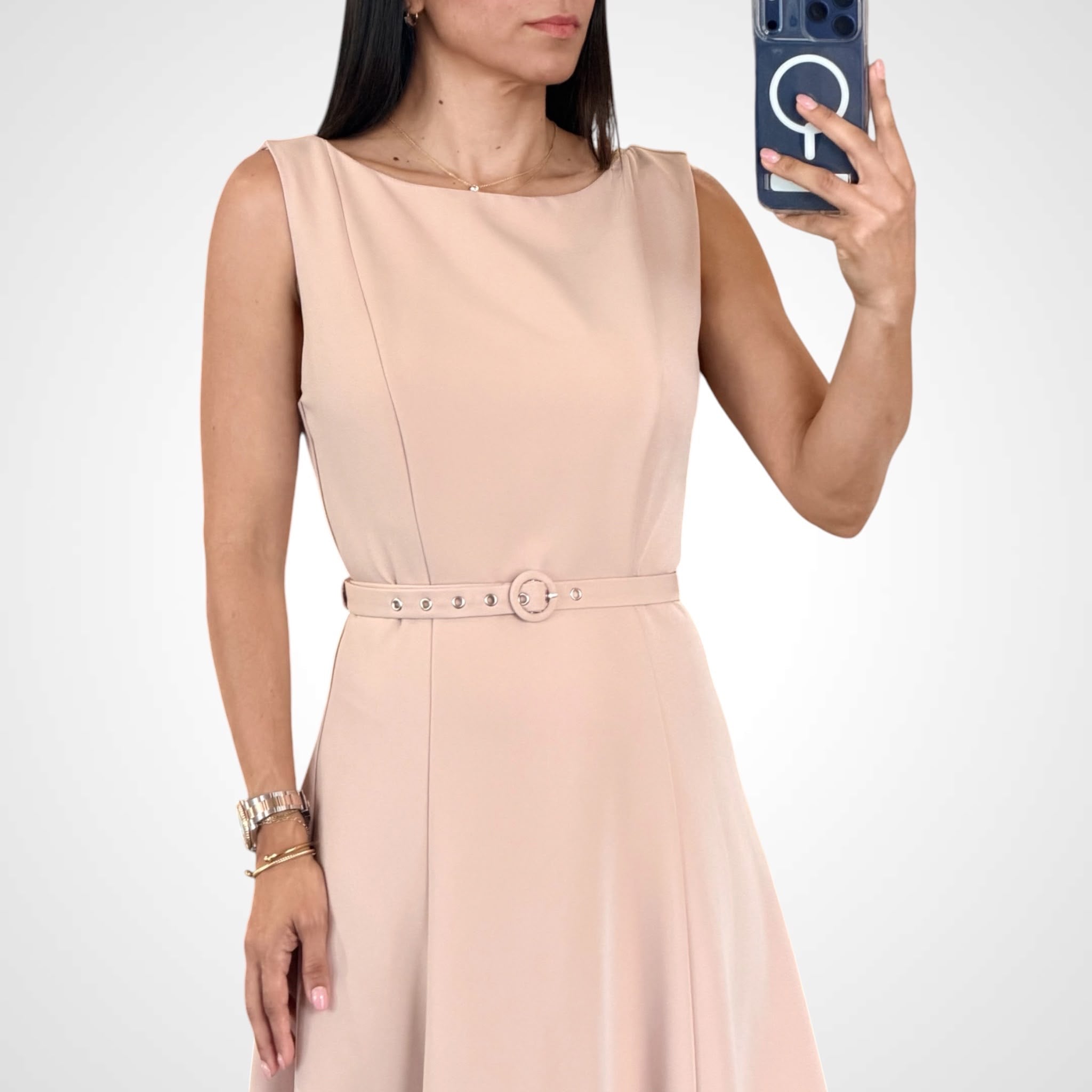 Blush Midi Dress-2