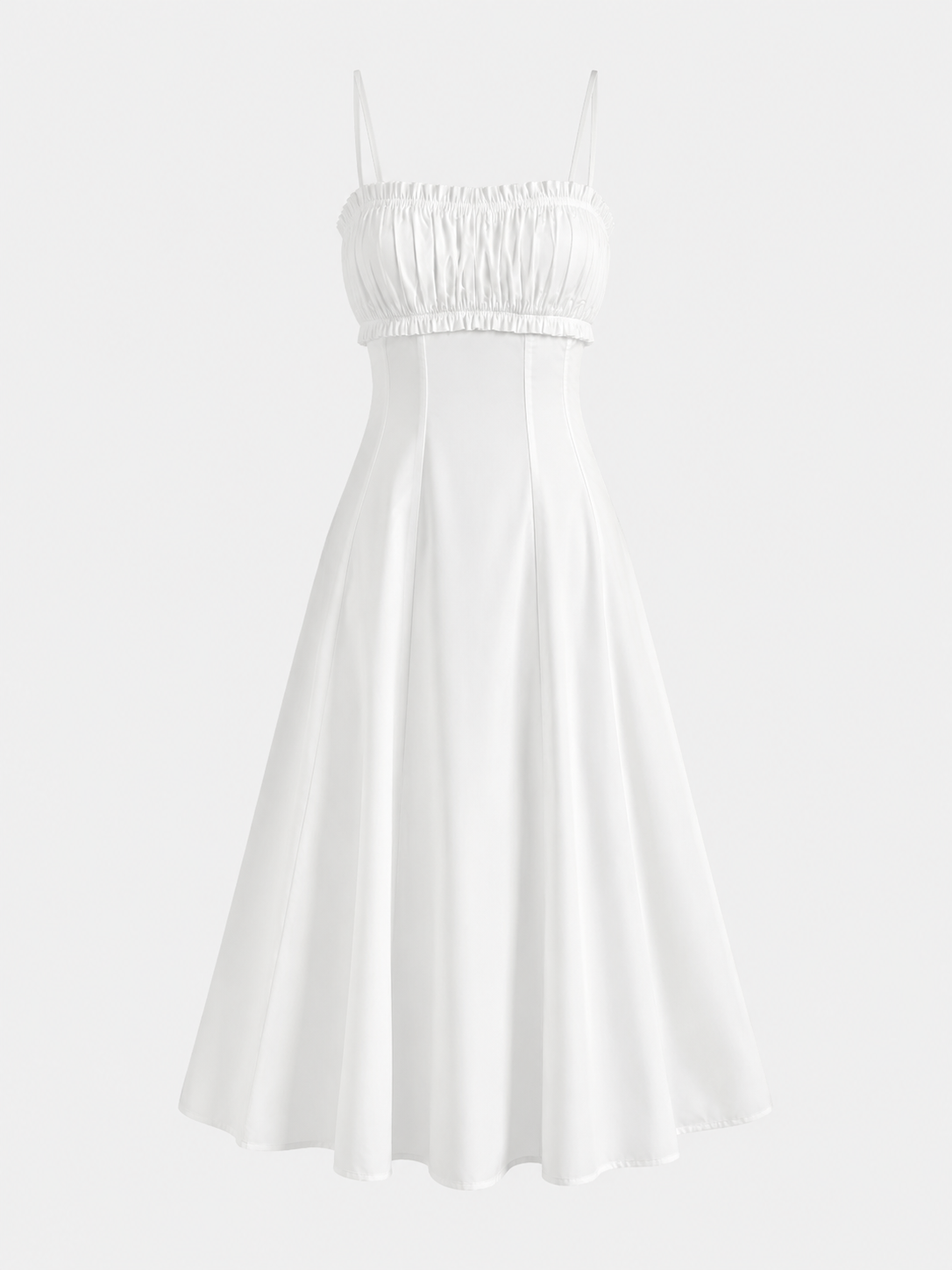 Vicenta Poplin Midi Dress-4