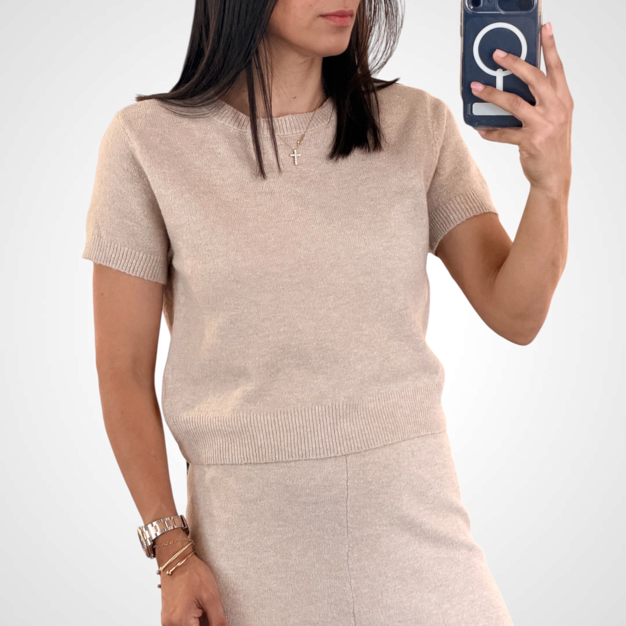 Basic Knit Jogger Set-2