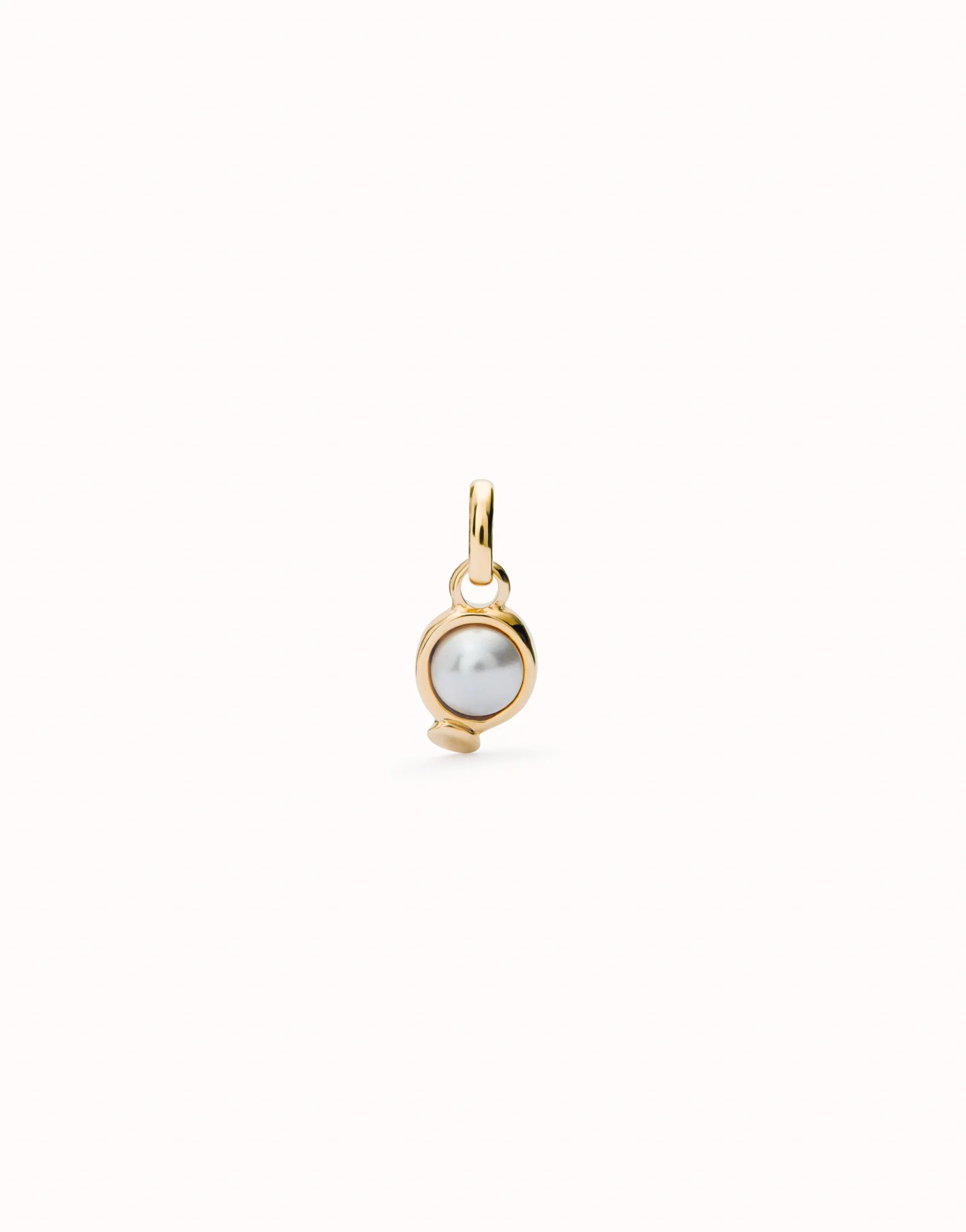 Uno de 50 18k gold plated charm with pearl•