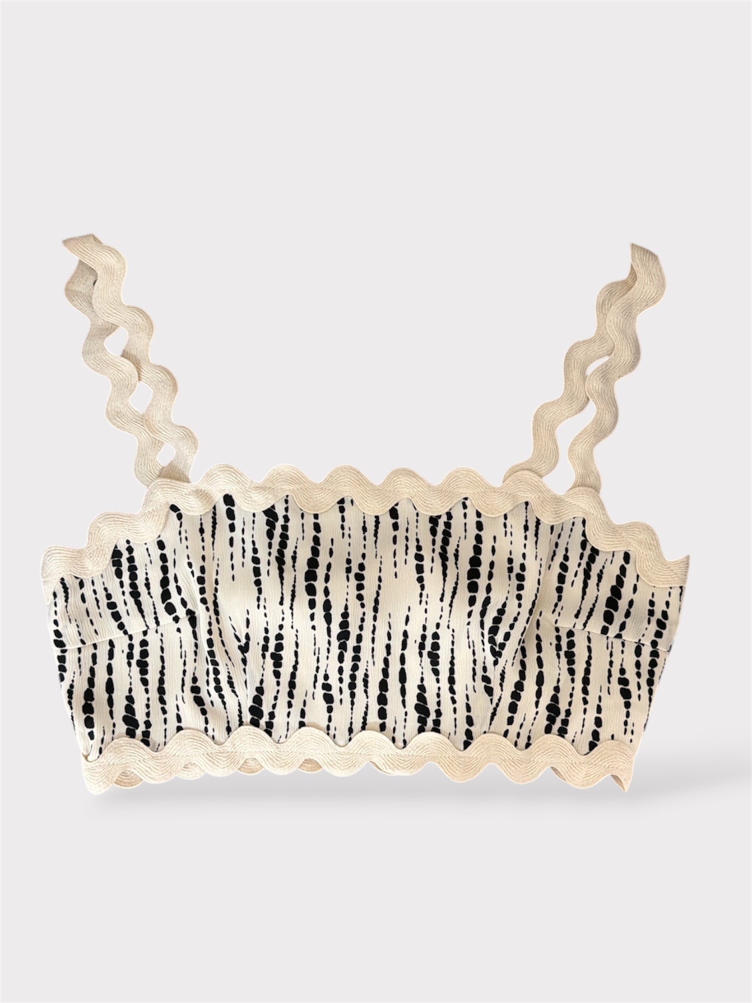 Stripe Crop Top•-1