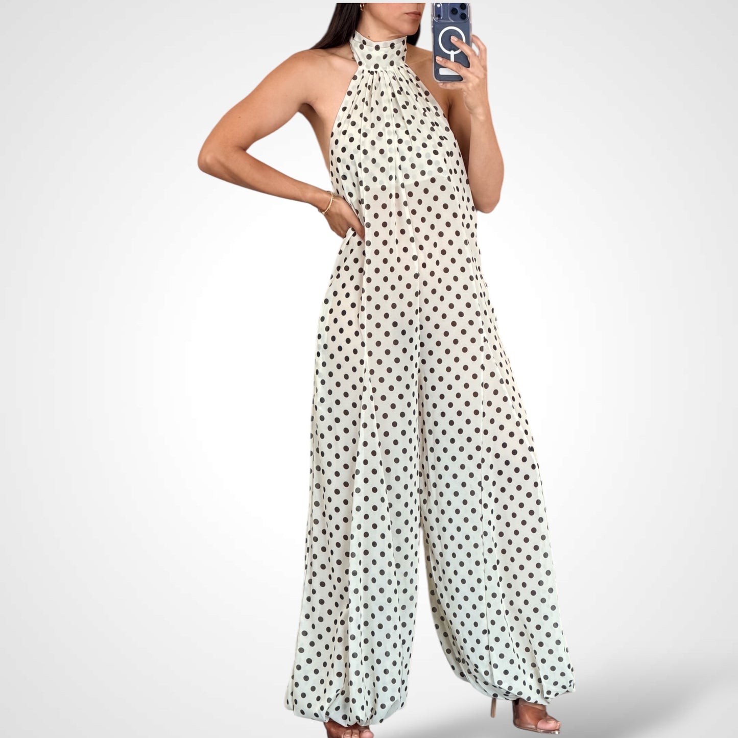 POLKA DOTS JUMPSUIT