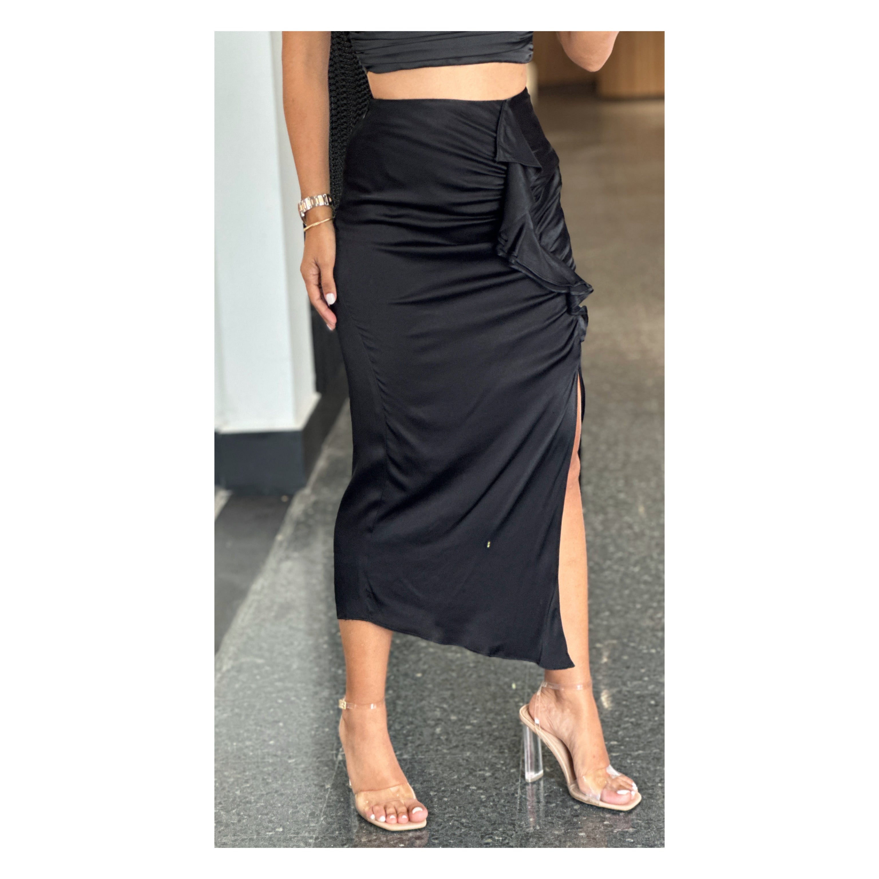 Ruffle Skirt•-1