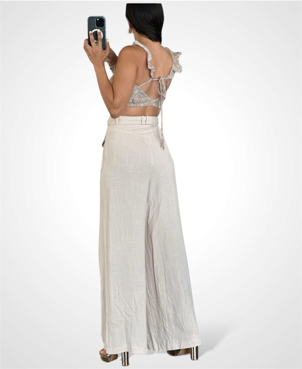 Wide Linen Pants